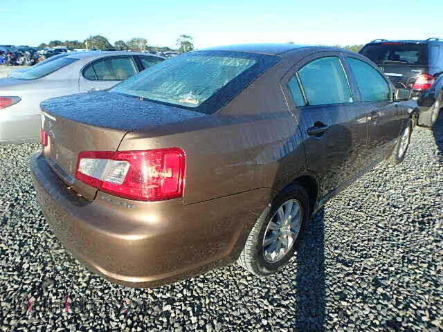 2009 MITSUBISHI GALANT - VIN: 4A3AB36FX9E005604 - Фото 4