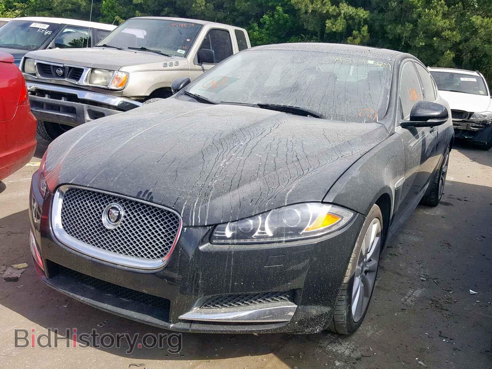 2013 JAGUAR XF - VIN: SAJWJ0EF4D8S74900 - Фото 2