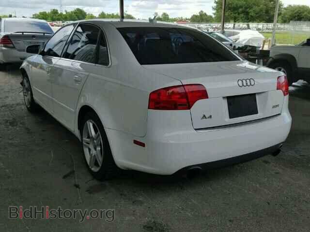 2007 AUDI A4 - VIN: WAUDF78E77A091343 - Фото 3