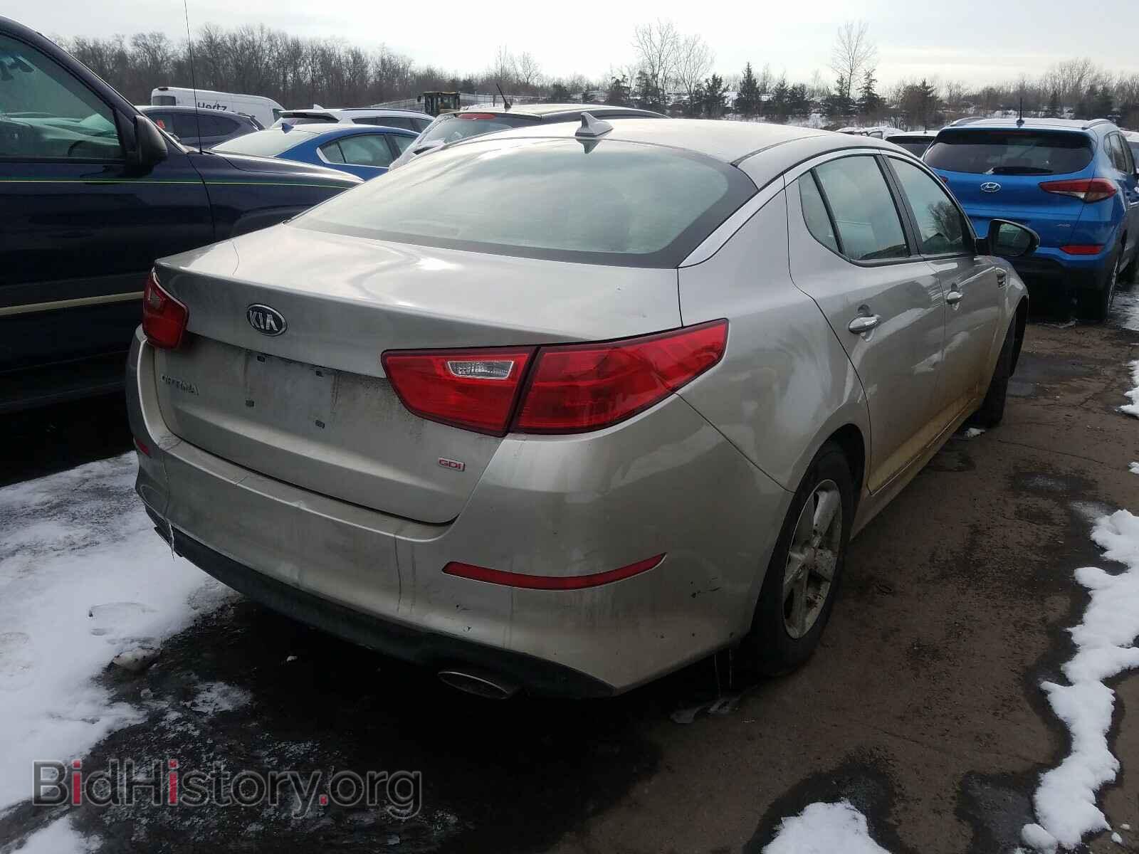 2014 KIA OPTIMA - VIN: KNAGM4A74E5469346 - Фото 4