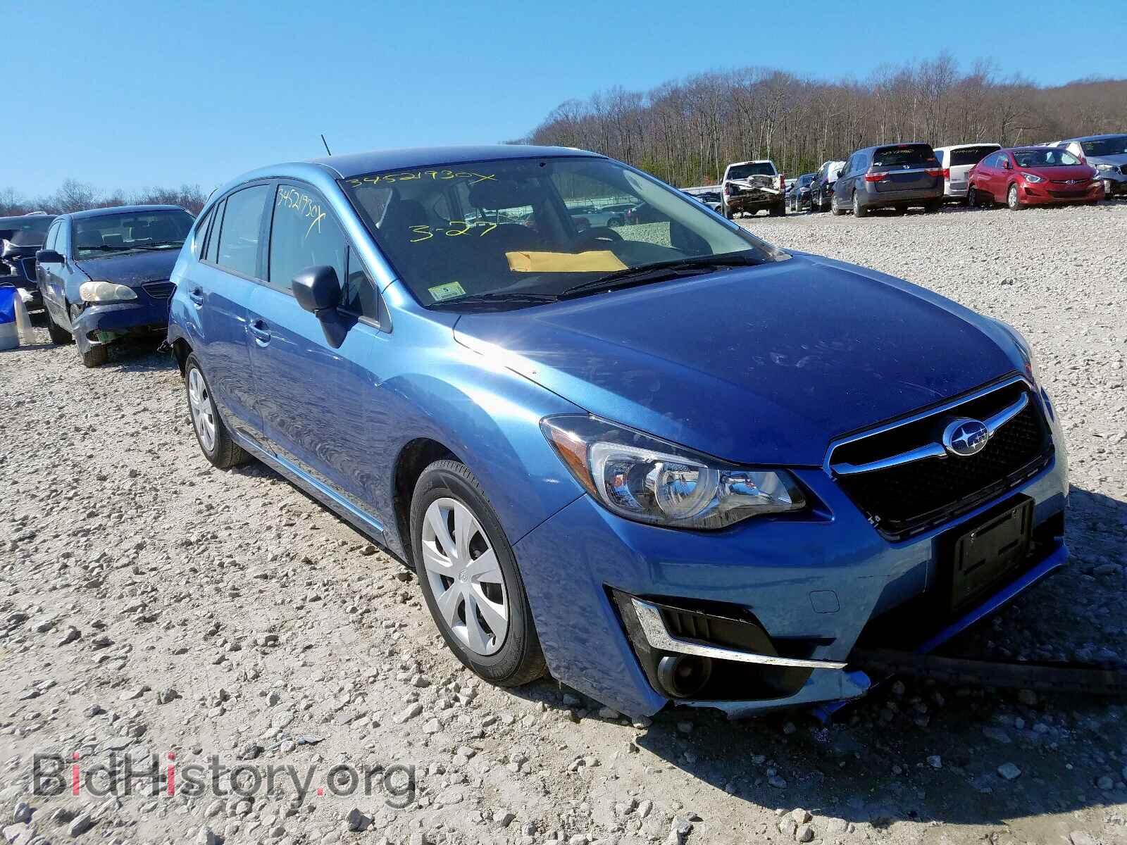 Photo JF1GPAA67G8259489 - SUBARU IMPREZA 2016