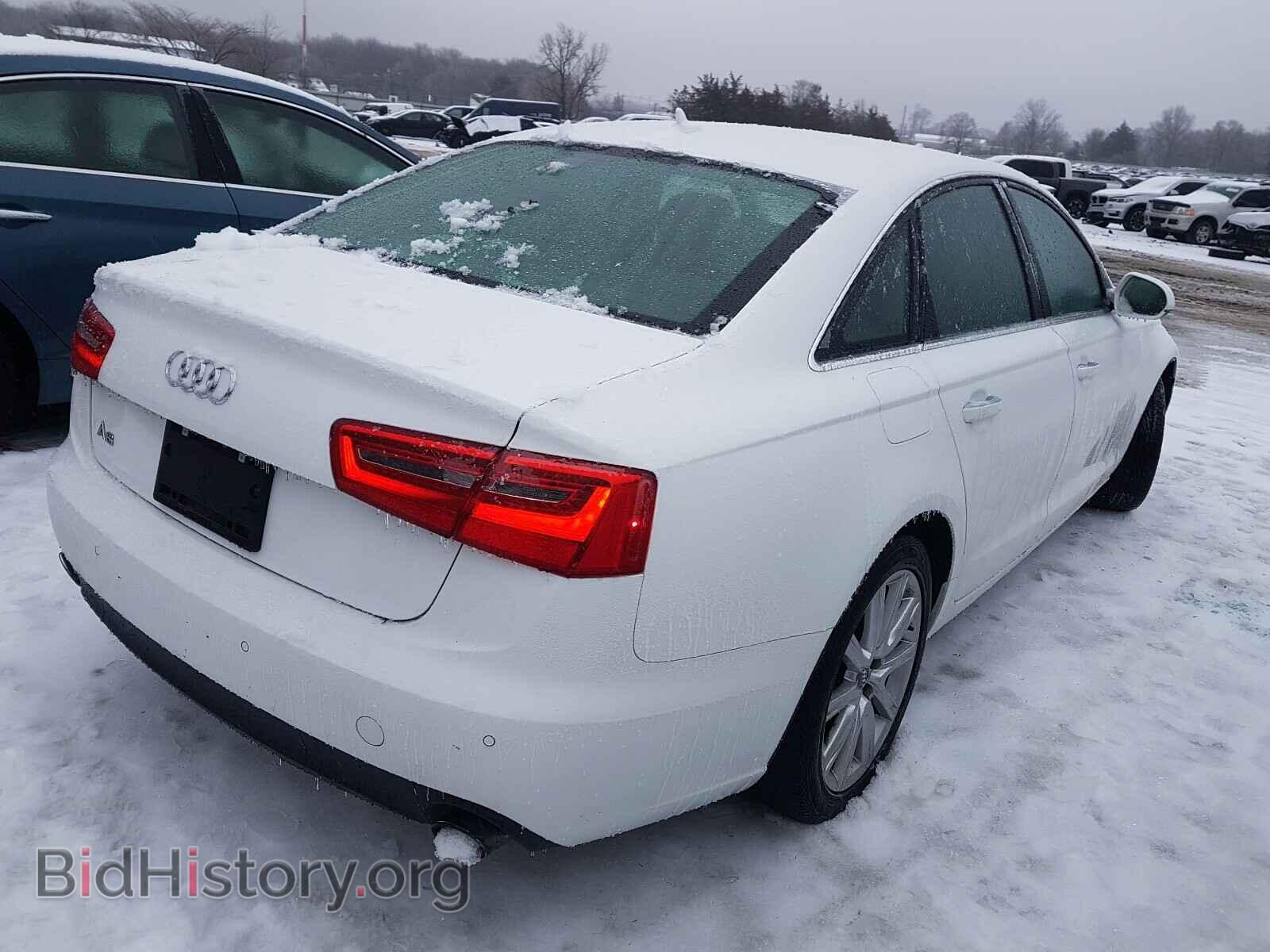 2013 AUDI A6 - VIN: WAUGFAFC8DN026470 - Фото 4