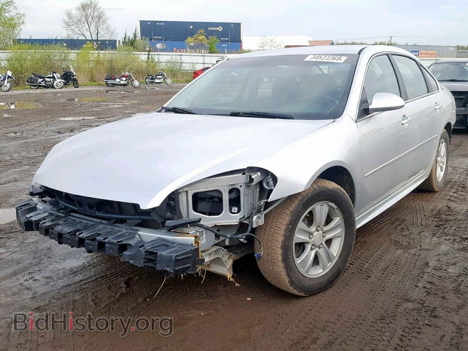 2012 CHEVROLET IMPALA - VIN: 2G1WA5E3XC1181259 - Фото 2