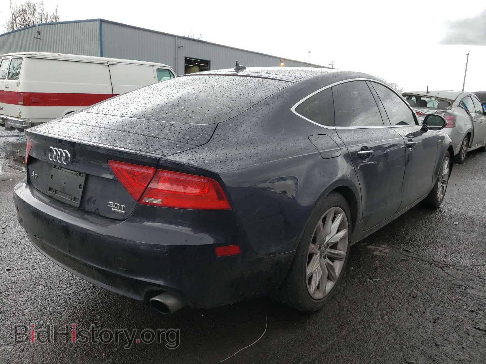 2013 AUDI A7 - VIN: WAUYGAFC2DN020410 - Фото 4