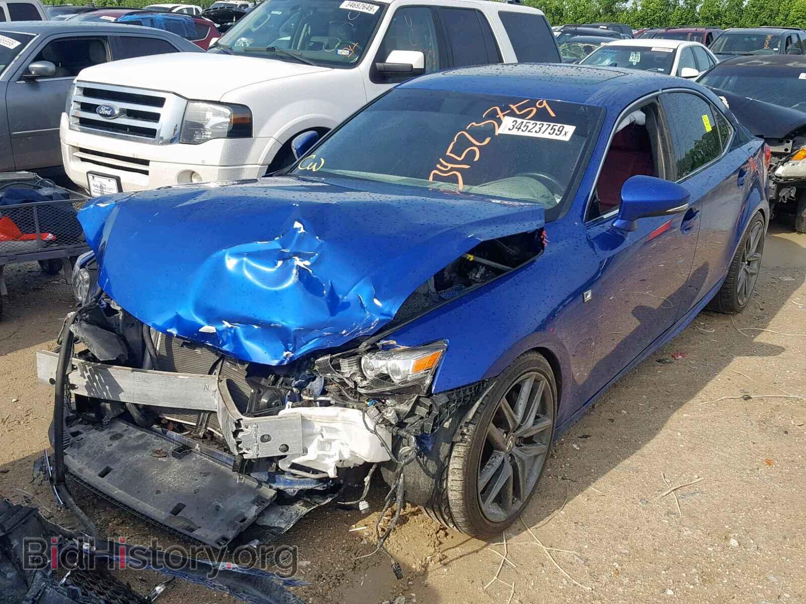 2016 LEXUS IS - VIN: JTHBA1D20G5023104 - Фото 2