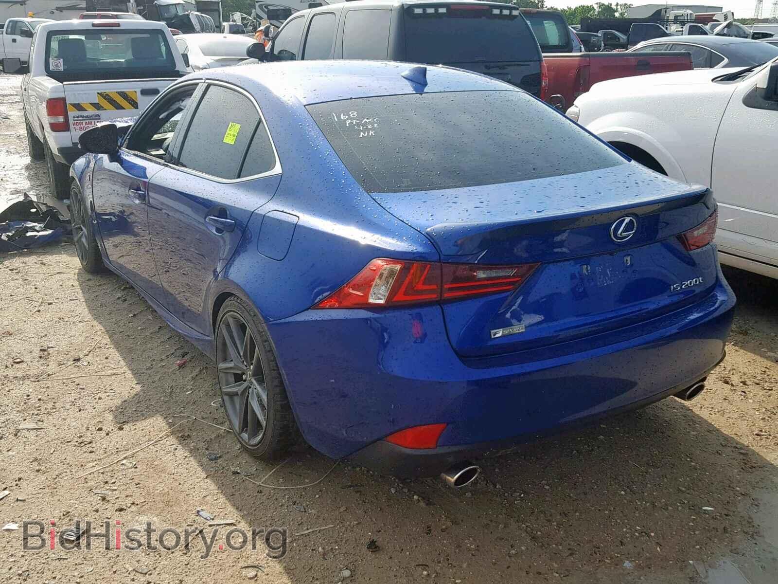 2016 LEXUS IS - VIN: JTHBA1D20G5023104 - Фото 3