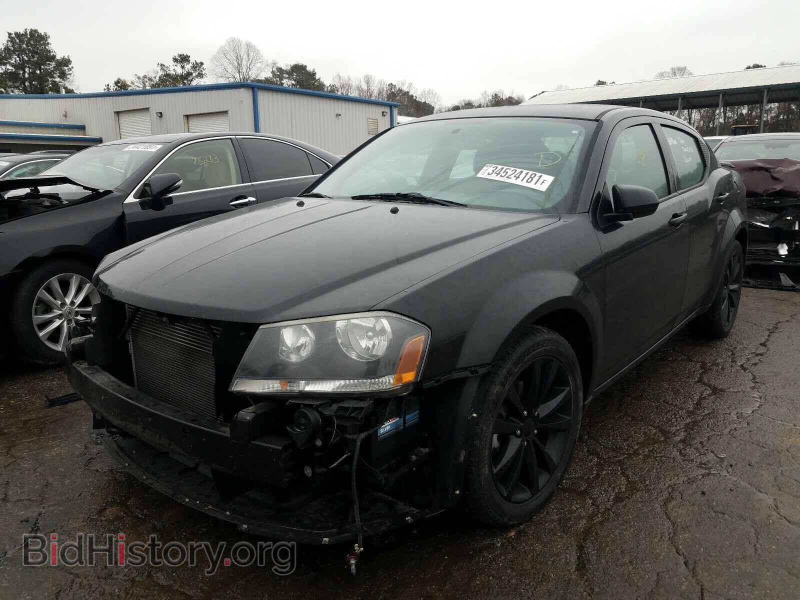 2014 DODGE AVENGER - VIN: 1C3CDZCB6EN138420 - Фото 2