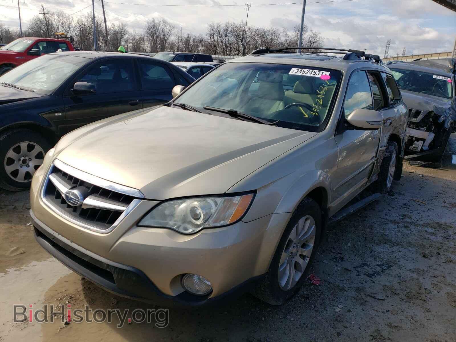 2008 SUBARU OUTBACK - VIN: 4S4BP86C784323143 - Фото 2