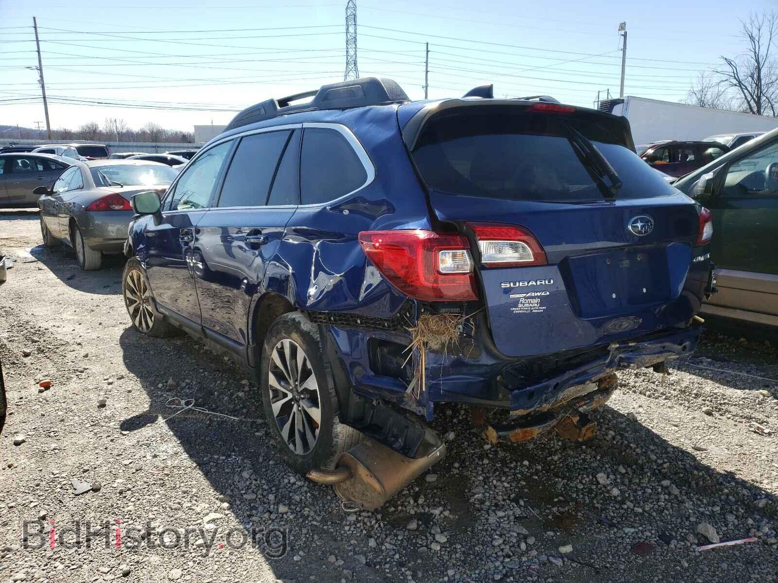2016 SUBARU OUTBACK - VIN: 4S4BSBLC7G3232068 - Фото 3