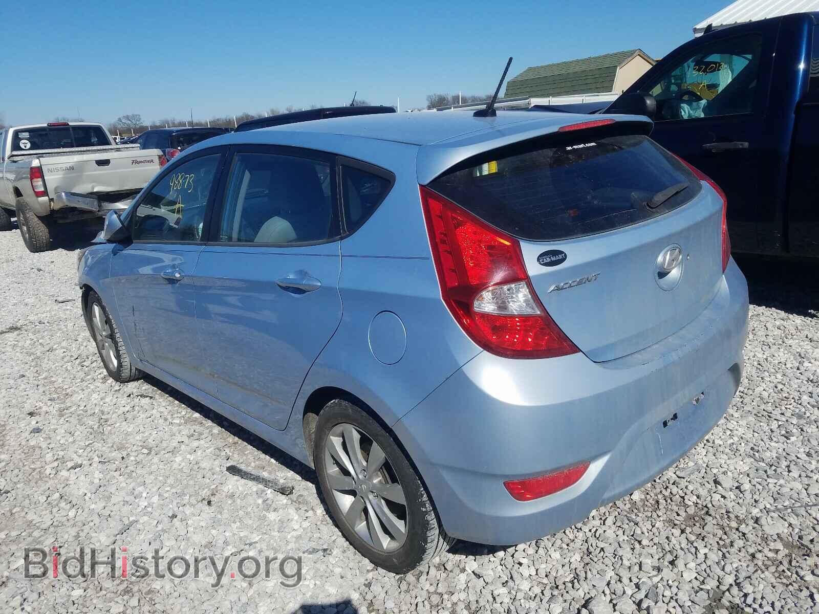 2012 HYUNDAI ACCENT - VIN: KMHCU5AE2CU013429 - Фото 3