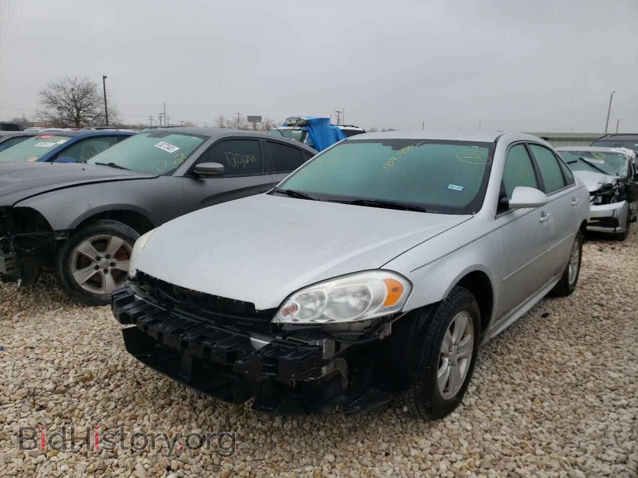 2013 CHEVROLET IMPALA - VIN: 2G1WF5E35D1263127 - Фото 2