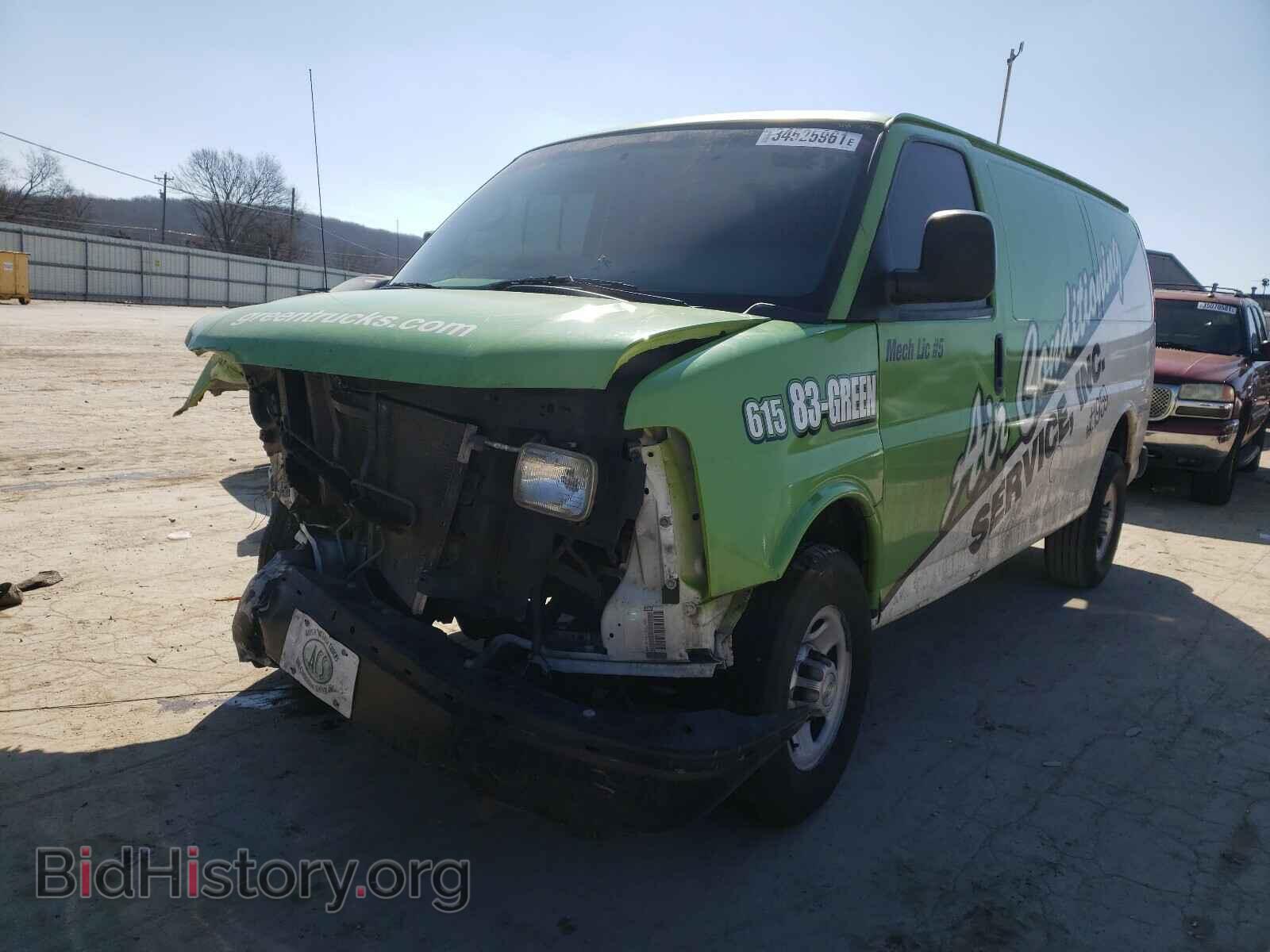 2014 CHEVROLET EXPRESS - VIN: 1GCWGFCA4E1213001 - Фото 2