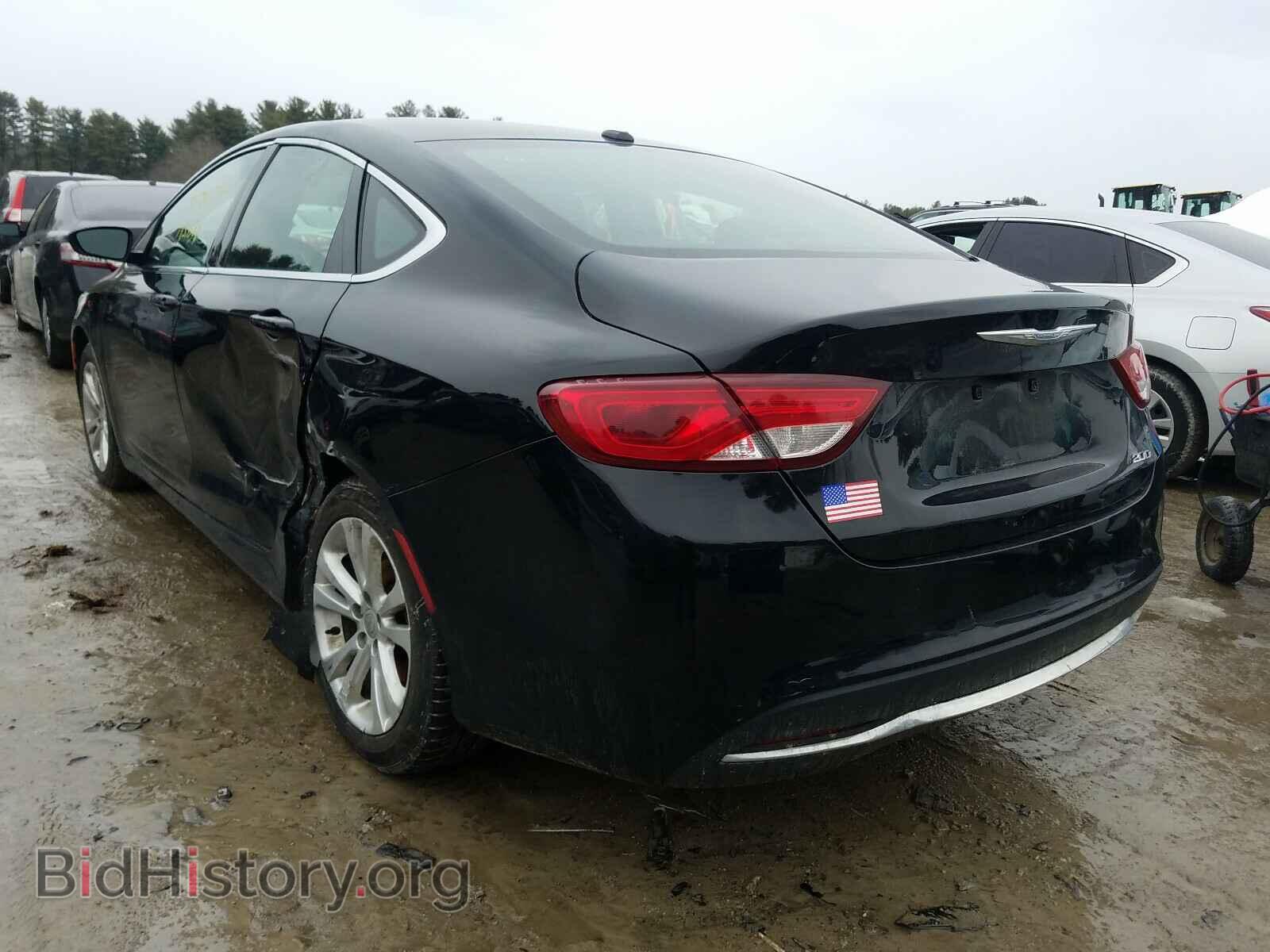 2016 CHRYSLER 200 - VIN: 1C3CCCAB5GN111019 - Фото 3