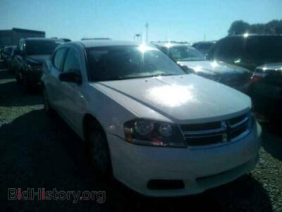 2011 Dodge AVENGER Avenger EX, white — VIN 1B3BD4FBXBN515334, Copart