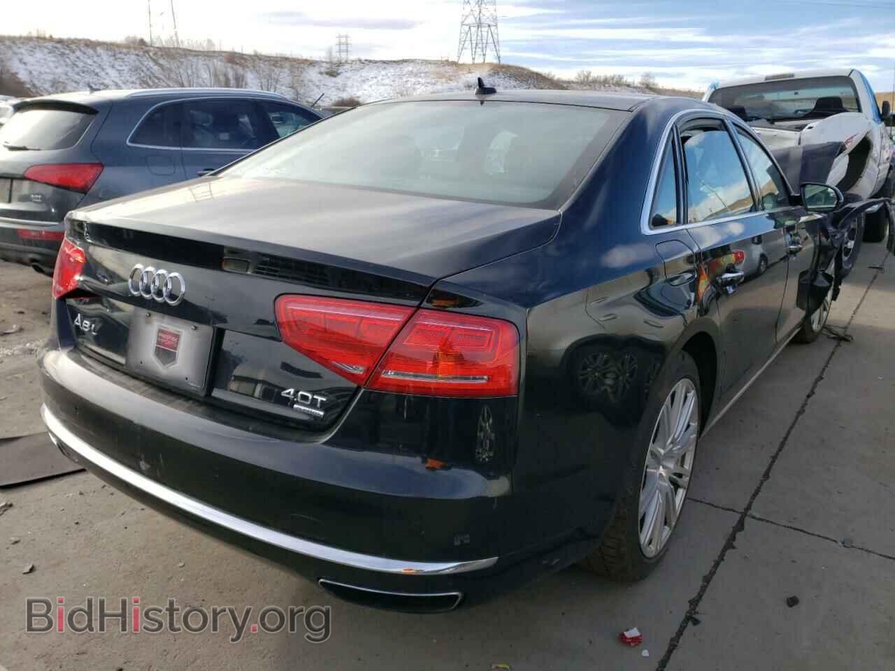 2013 AUDI A8 - VIN: WAUR2AFDXDN010199 - Фото 4
