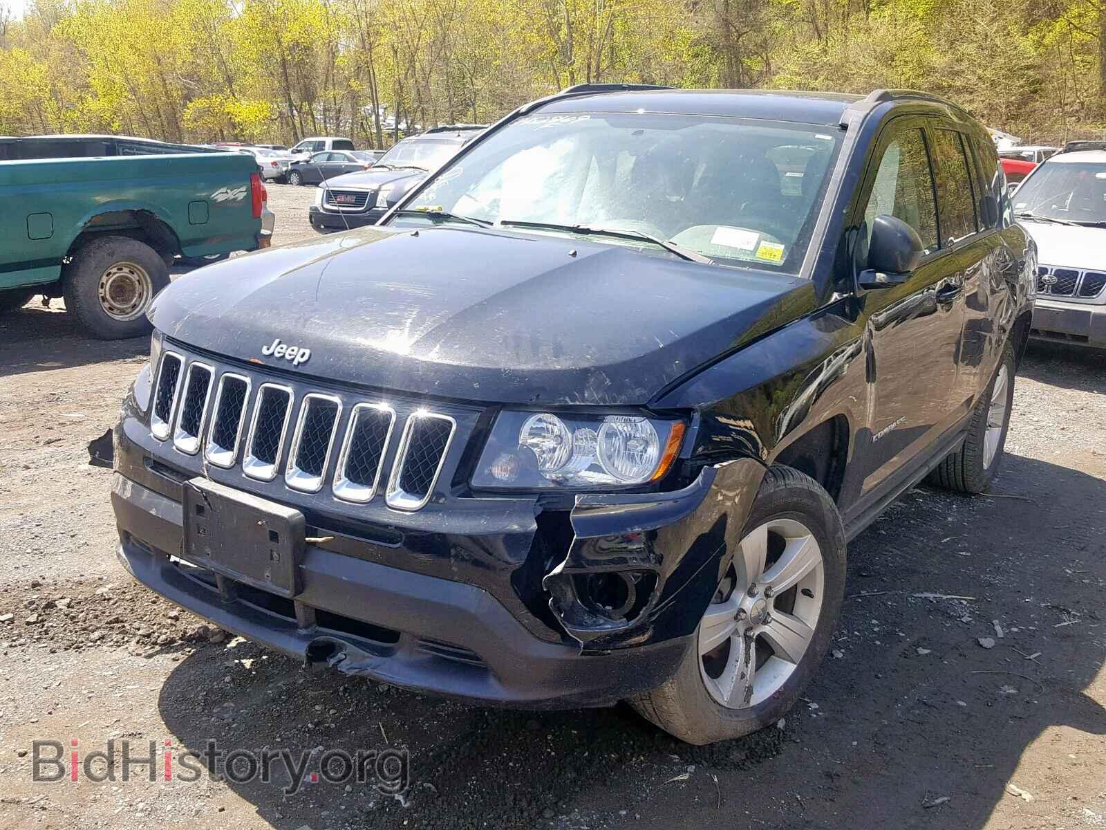 2014 JEEP COMPASS SP - VIN: 1C4NJDBB0ED734663 - Фото 2