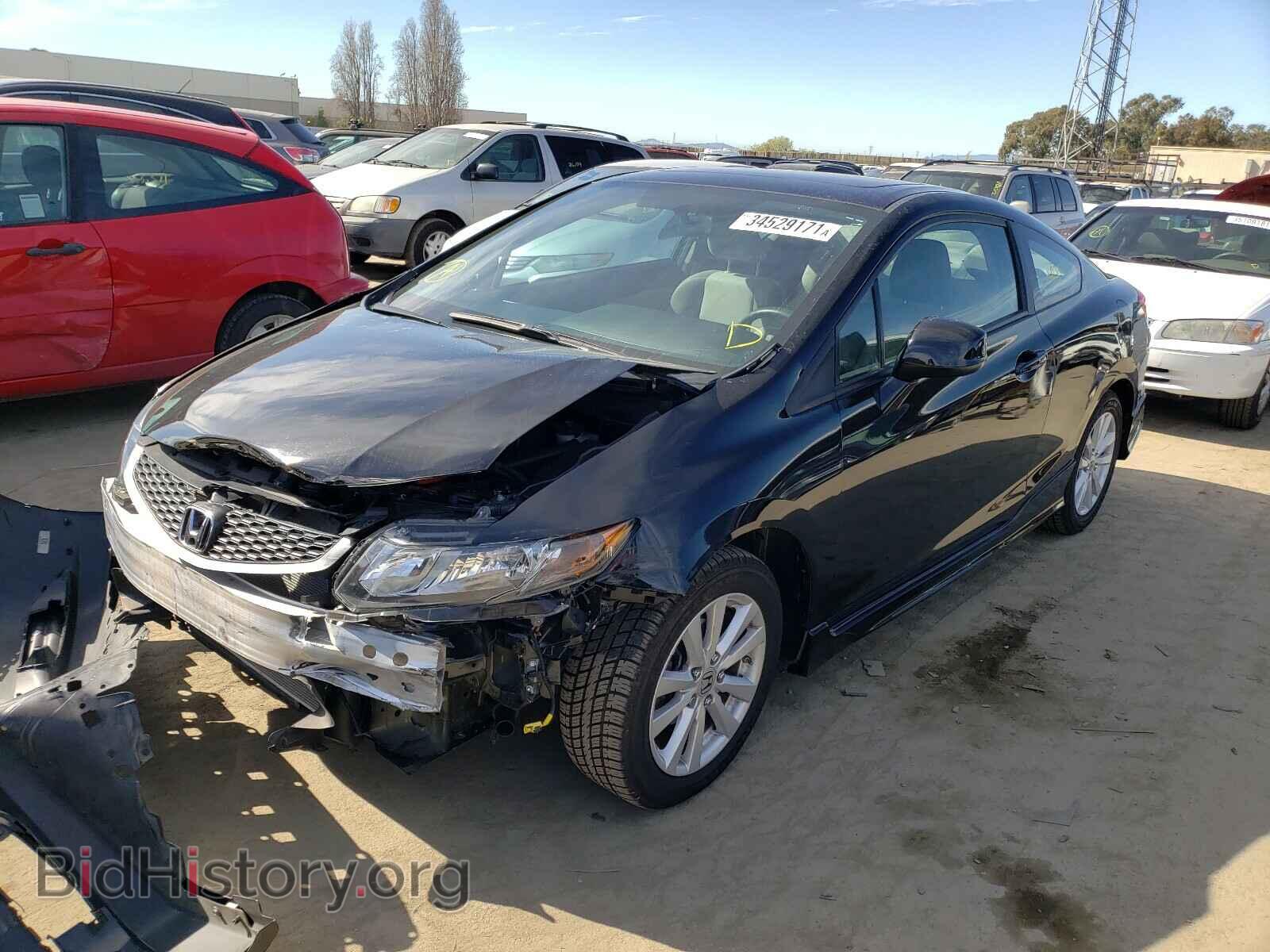 2012 HONDA CIVIC - VIN: 2HGFG3B86CH502538 - Фото 2