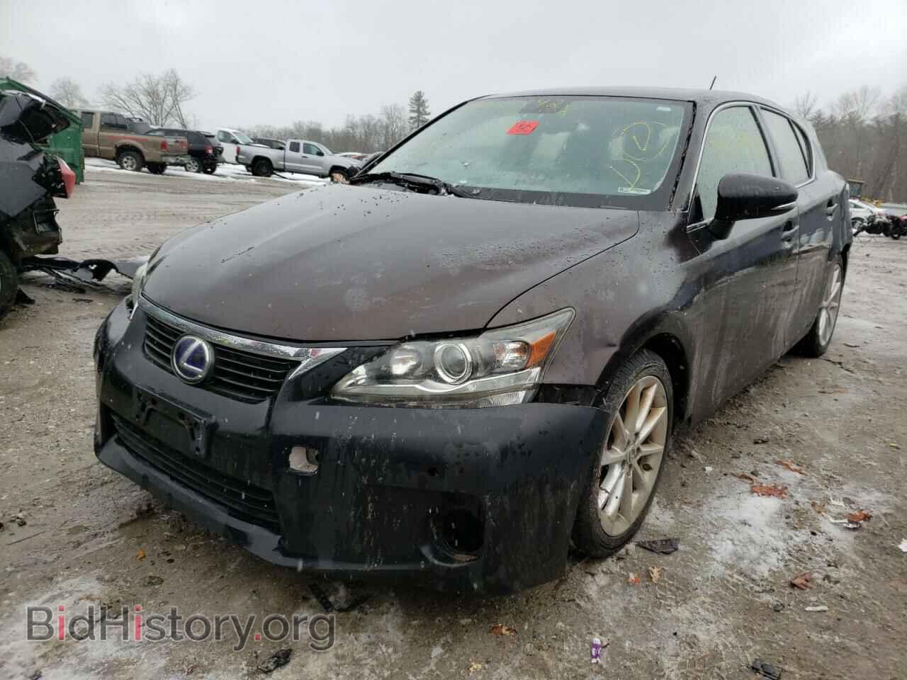2011 LEXUS CT 200 - VIN: JTHKD5BH0B2041229 - Фото 2