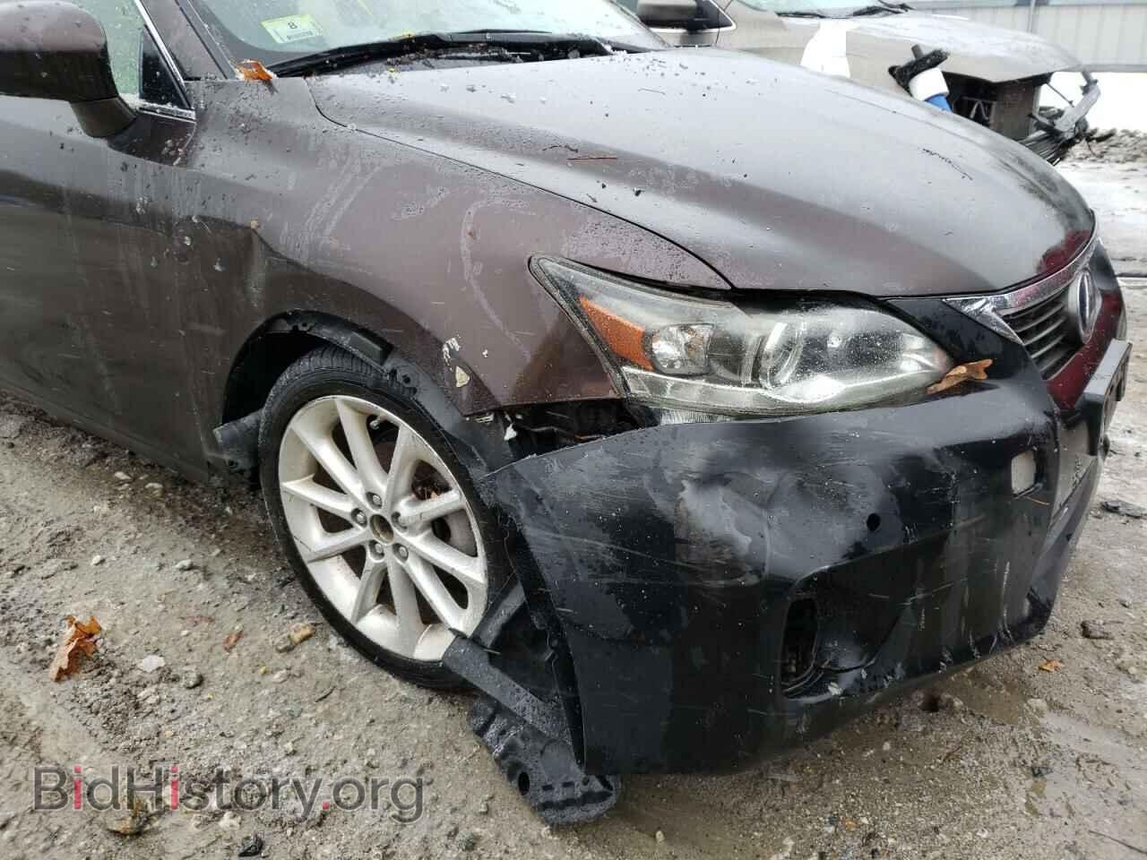 2011 LEXUS CT 200 - VIN: JTHKD5BH0B2041229 - Фото 9