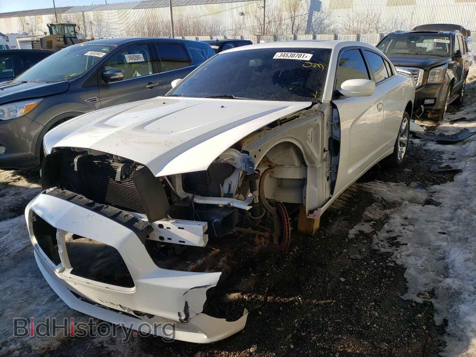 2014 DODGE CHARGER - VIN: 2C3CDXHG0EH155229 - Фото 2