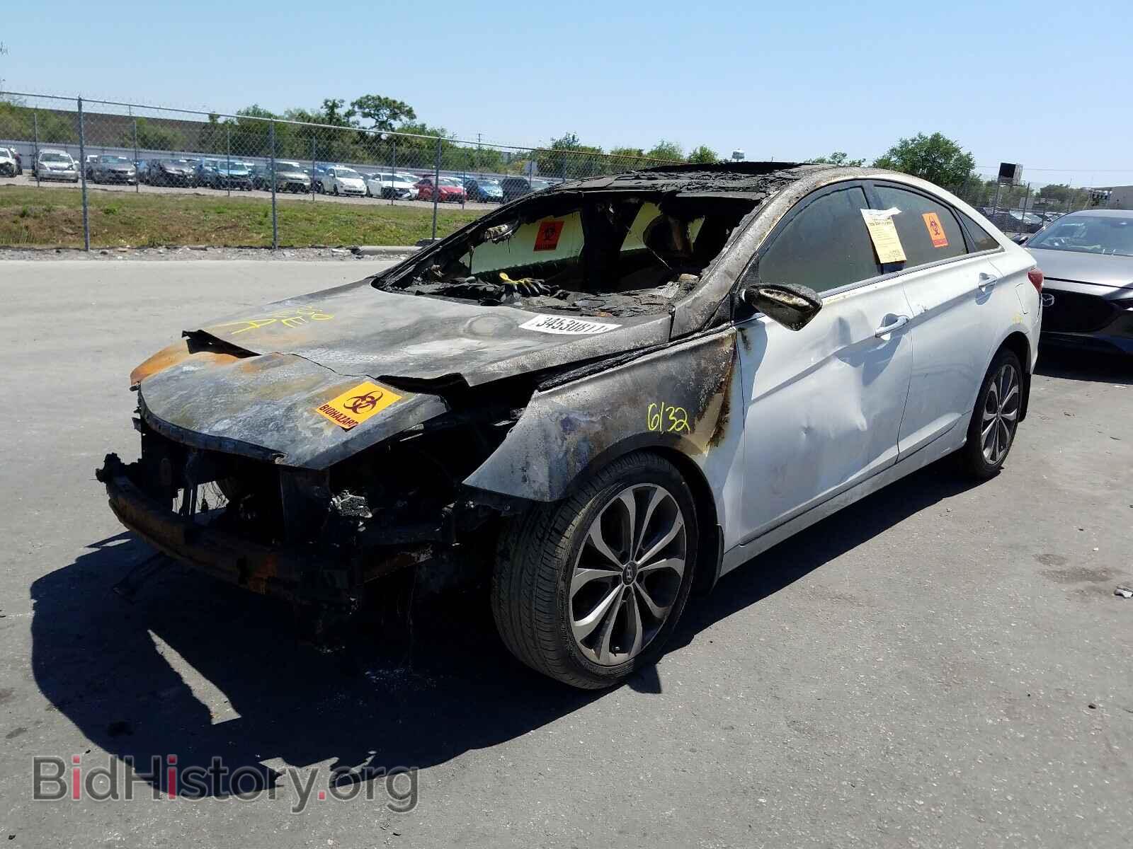 2013 HYUNDAI SONATA - VIN: 5NPEC4AB9DH651947 - Фото 2