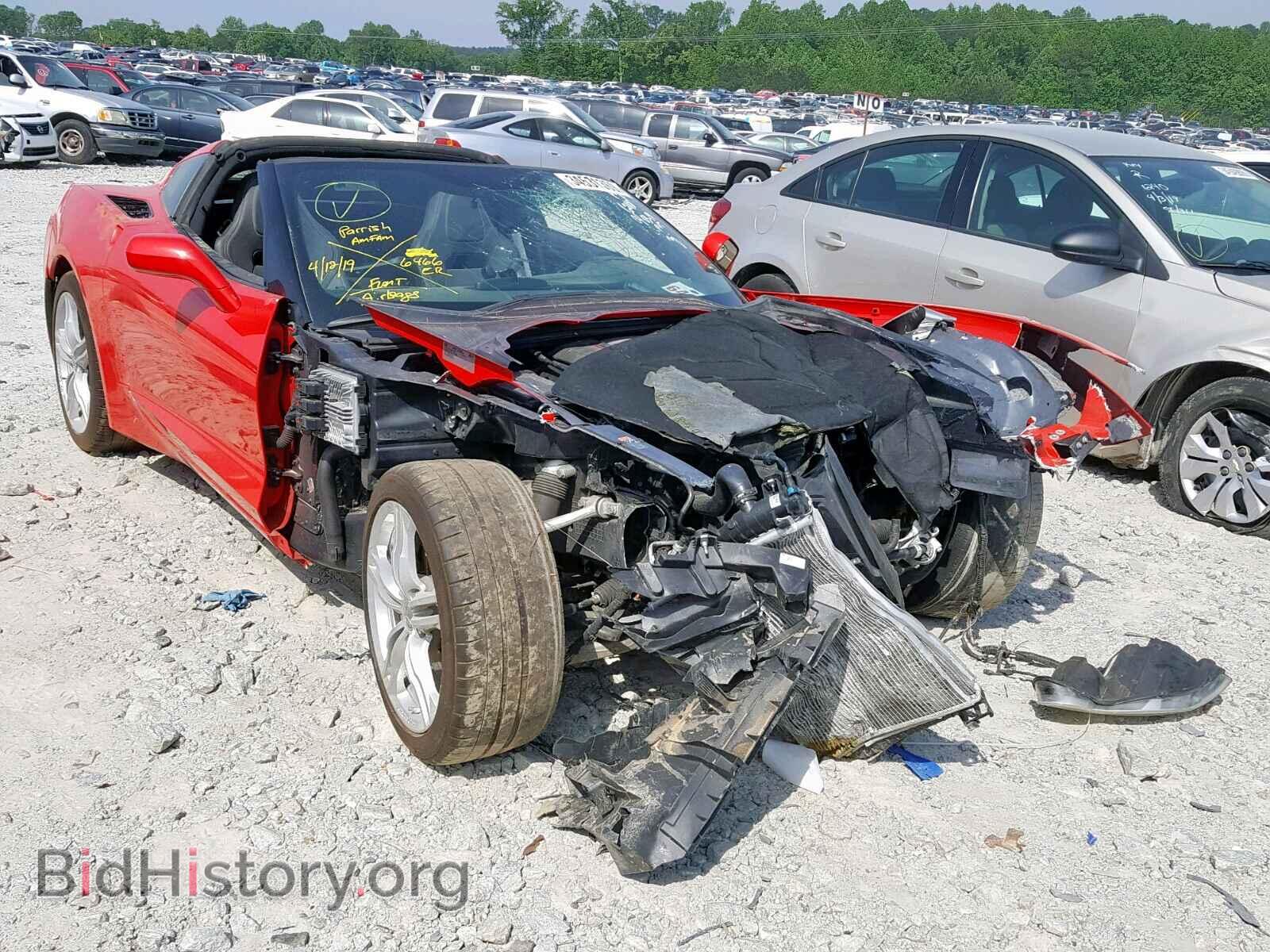 Photo 1G1YB2D77G5125552 - CHEVROLET CORVETTE 2016