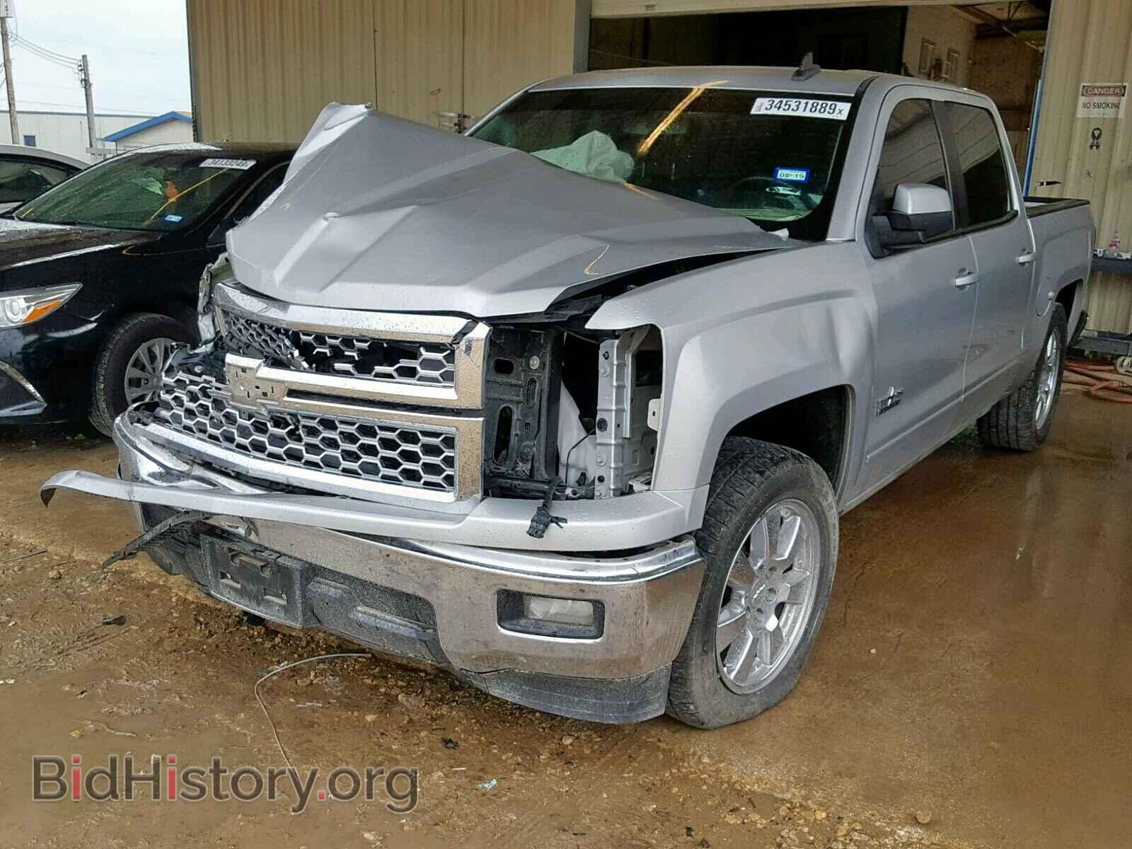 2015 CHEVROLET SILVERADO - VIN: 3GCPCREC2FG430677 - Фото 2