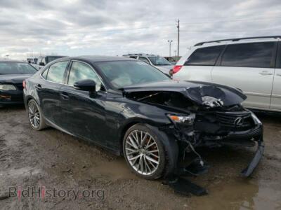 2015 Lexus IS IS 250, черный — VIN JTHCF1D28F5025803, Copart