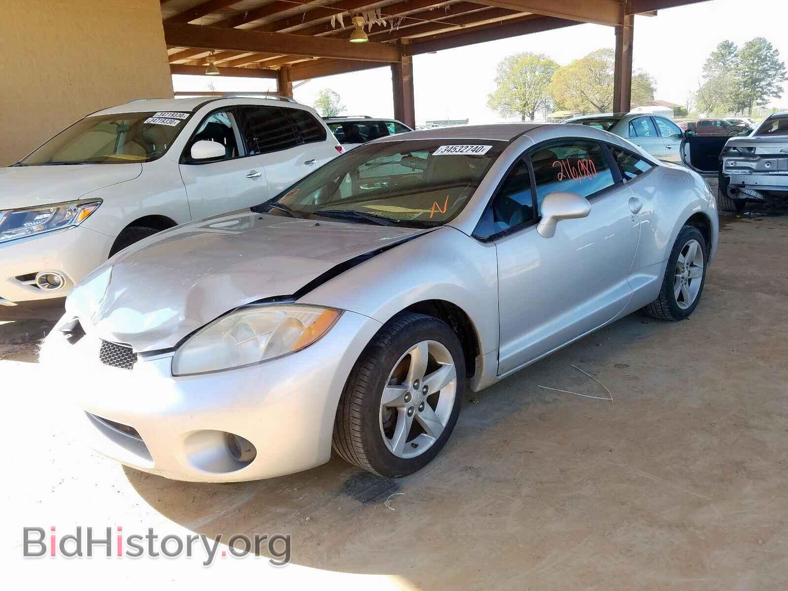2008 MITSUBISHI ECLIPSE - VIN: 4A3AK24F08E039577 - Фото 2