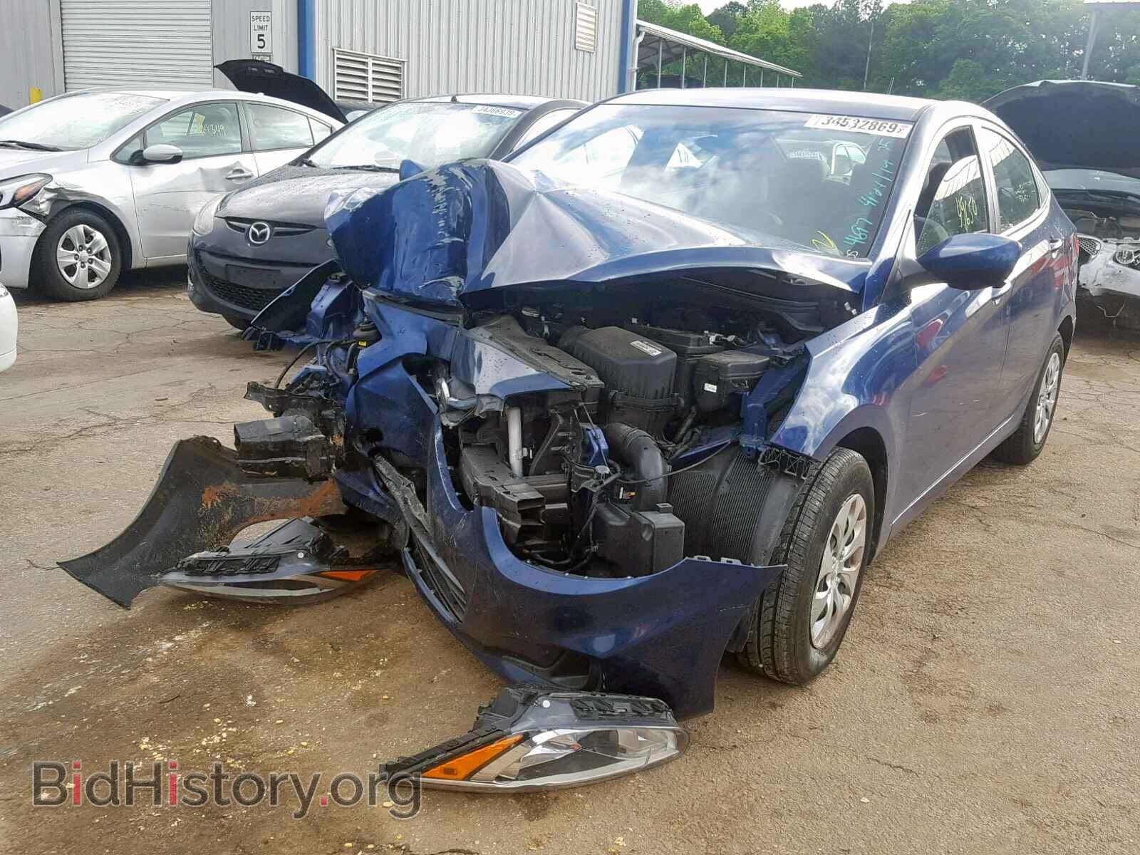 2016 HYUNDAI ACCENT - VIN: KMHCT4AE2GU044697 - Фото 2