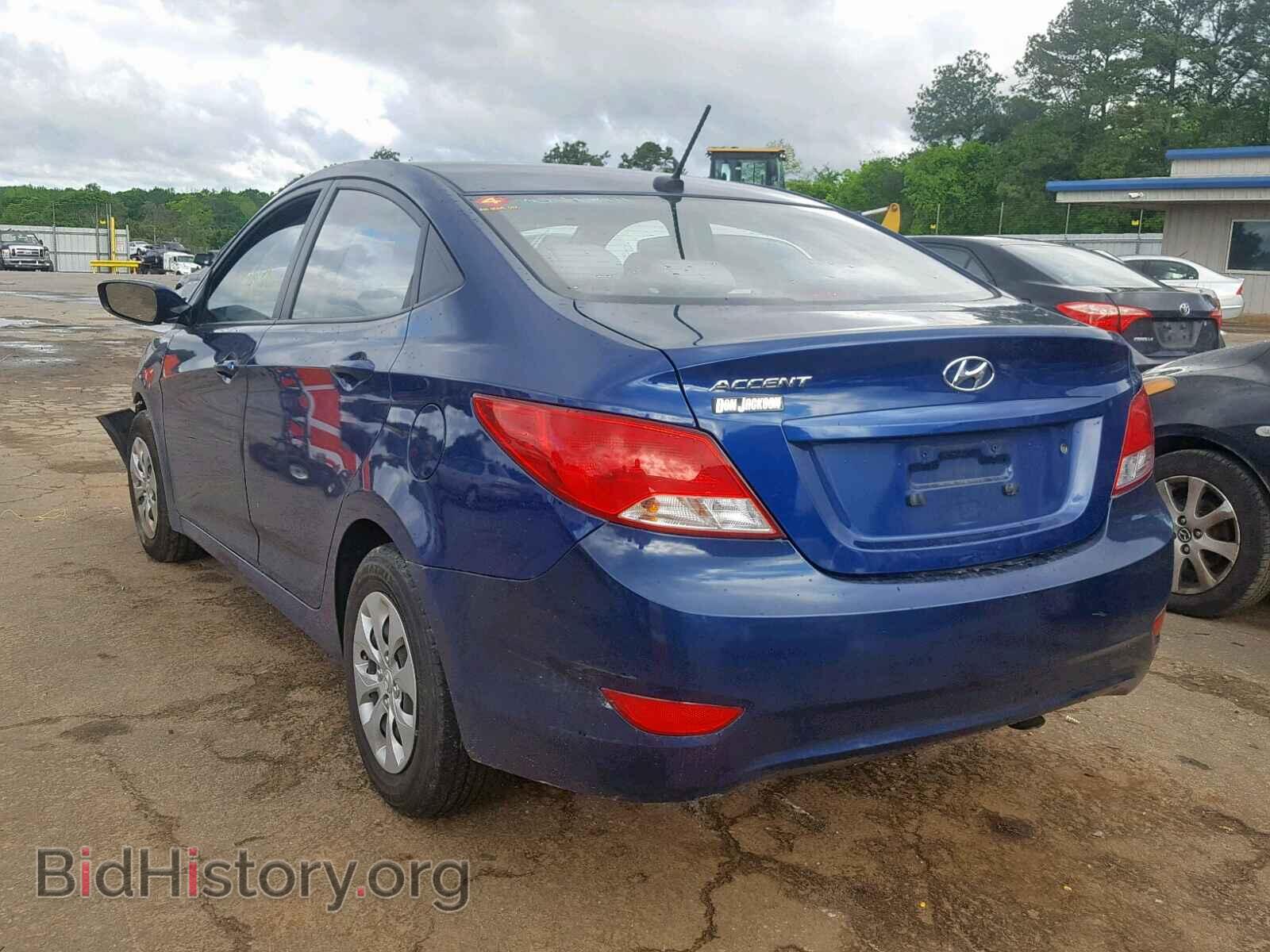 2016 HYUNDAI ACCENT - VIN: KMHCT4AE2GU044697 - Фото 3