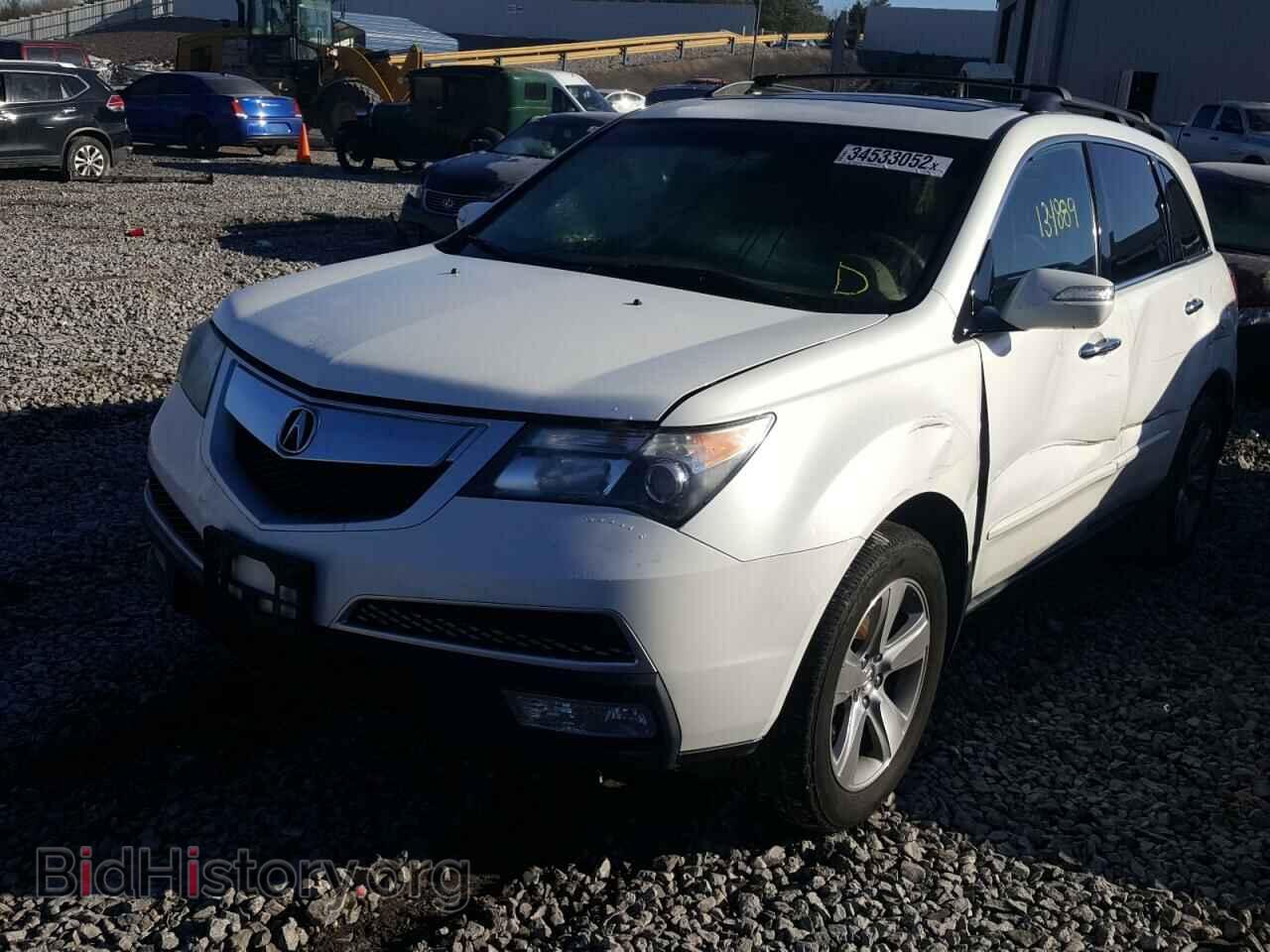 2012 ACURA MDX - VIN: 2HNYD2H21CH524261 - Фото 2