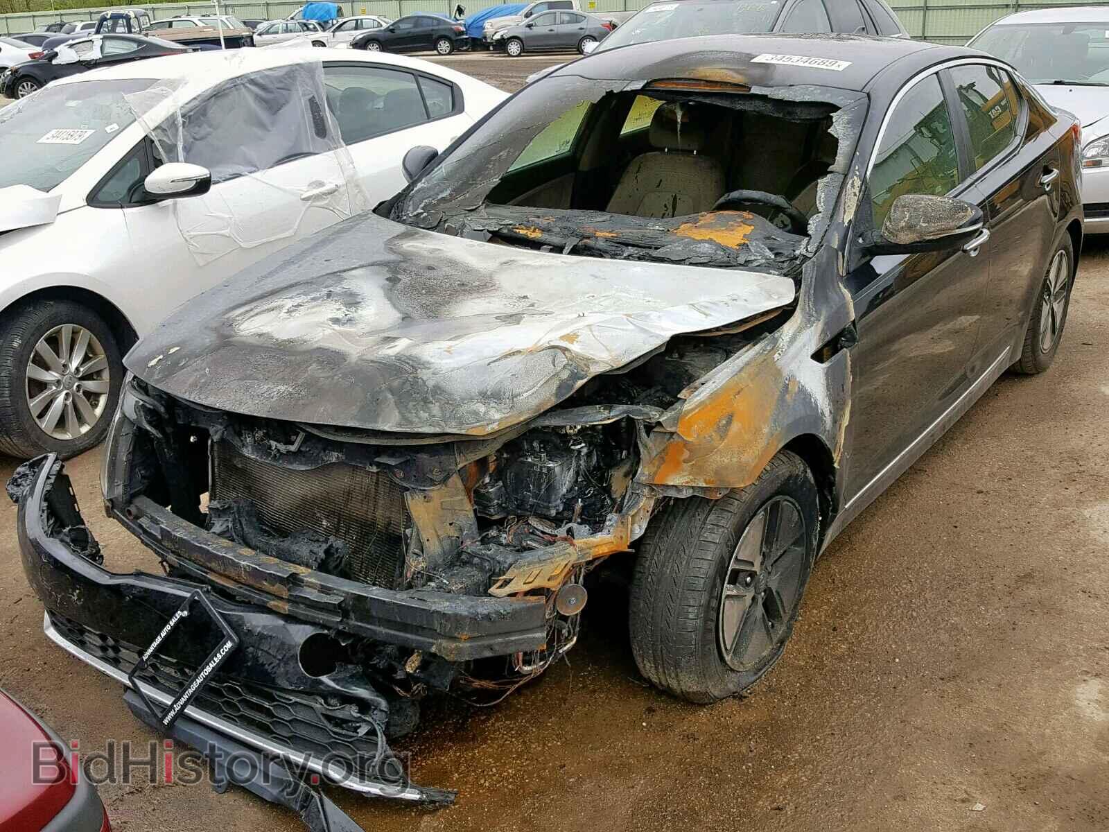 2012 KIA OPTIMA HYB - VIN: KNAGM4ADXC5036293 - Фото 2
