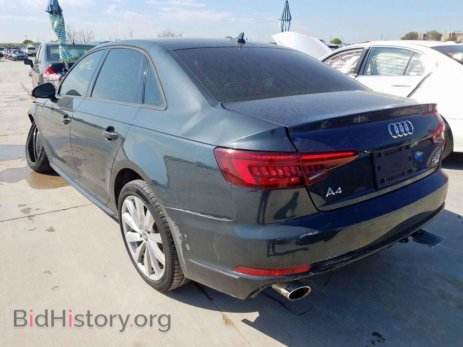 2018 AUDI A4 - VIN: WAUKMAF45JA109835 - Фото 3