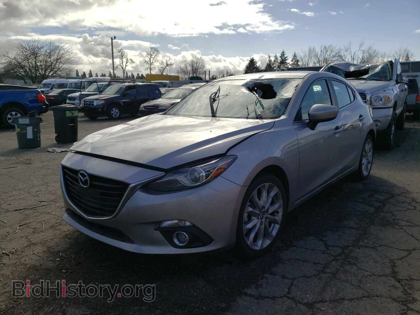 2014 MAZDA 3 - VIN: JM1BM1M39E1165697 - Фото 2