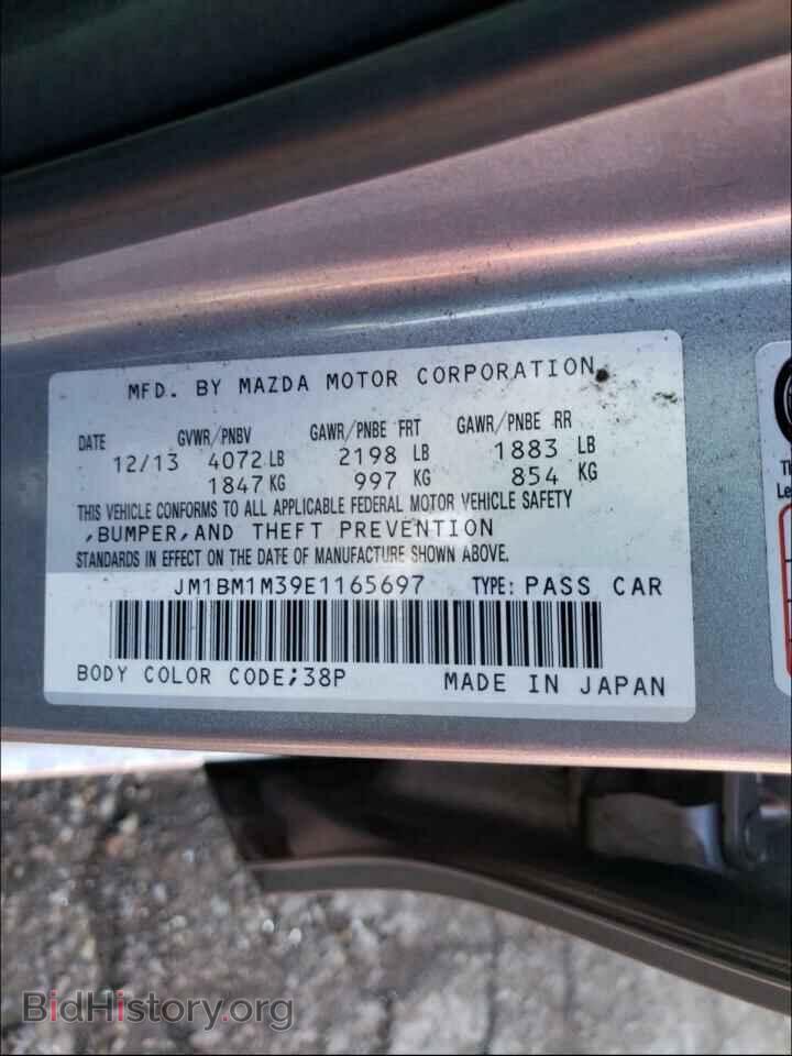 2014 MAZDA 3 - VIN: JM1BM1M39E1165697 - Фото 10