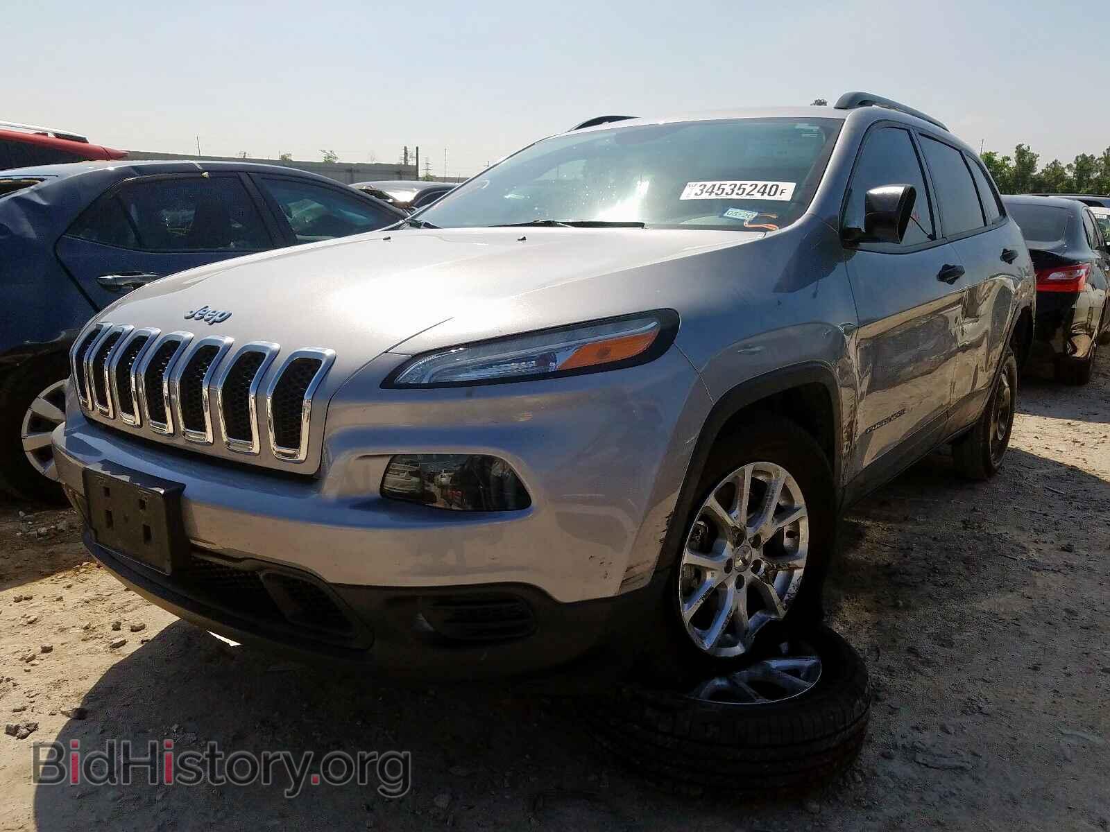 2017 JEEP CHEROKEE - VIN: 1C4PJLAS3HW591754 - Фото 2
