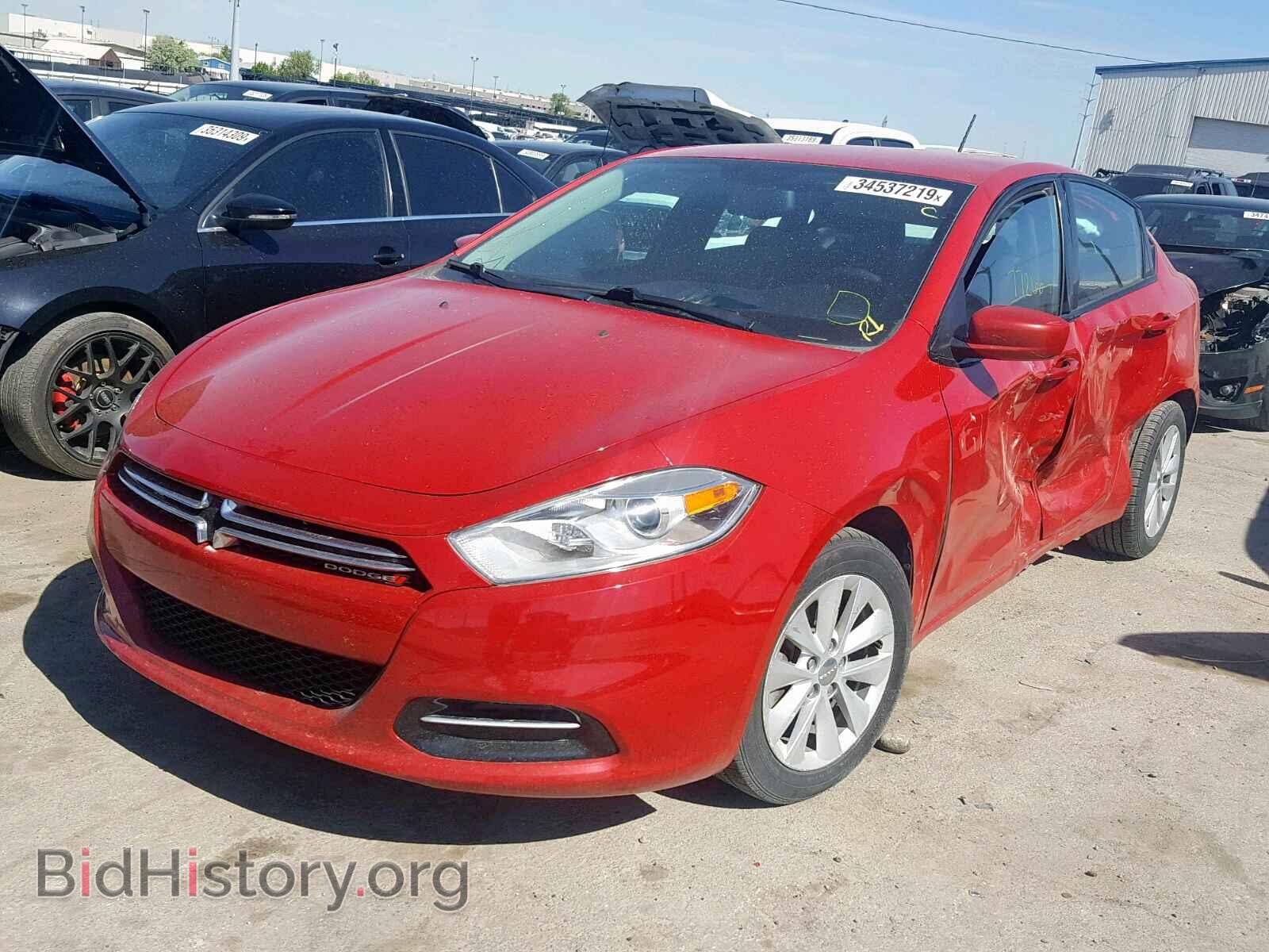 2014 DODGE DART - VIN: 1C3CDFDH0ED797410 - Фото 2