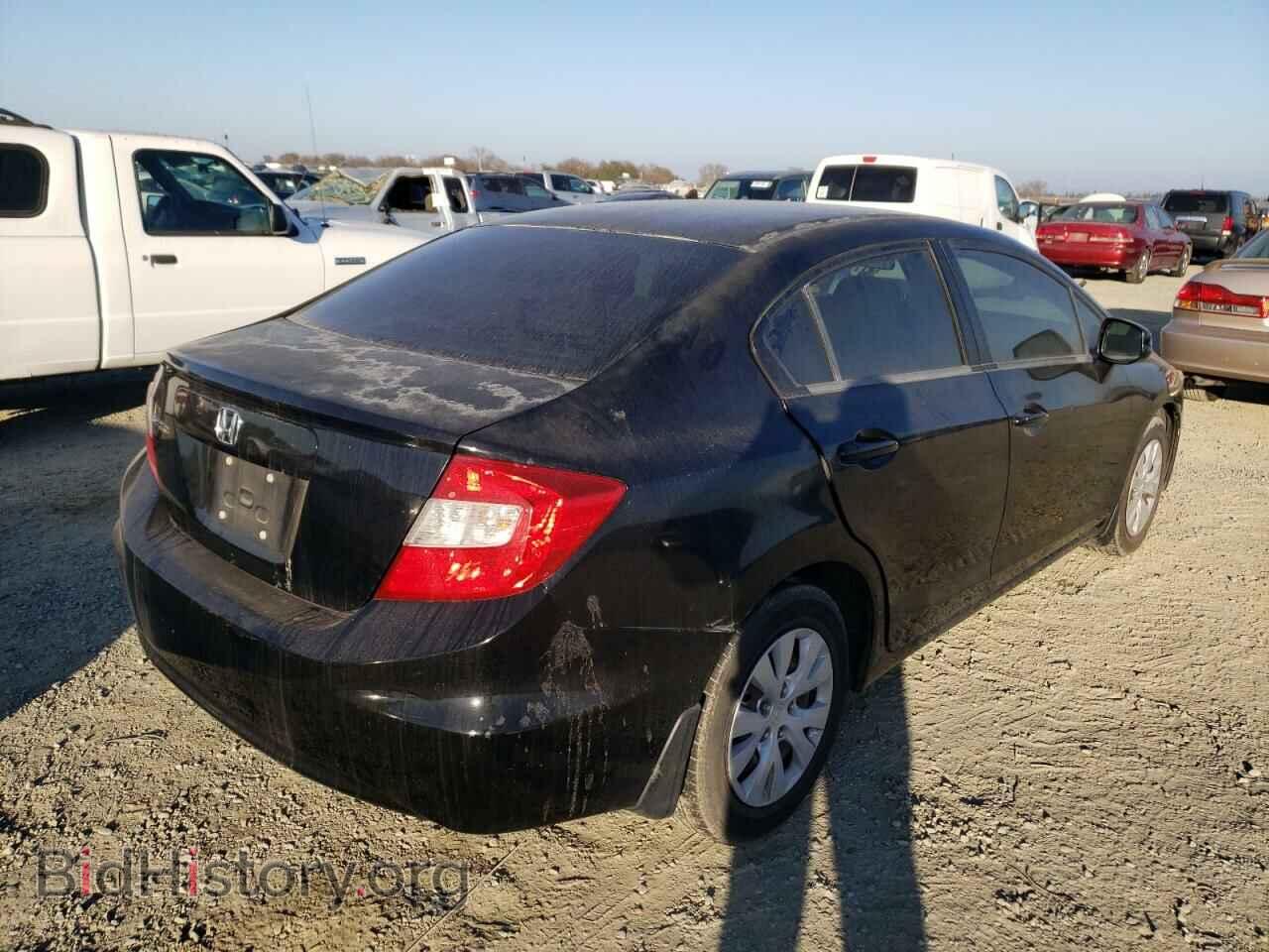 2012 HONDA CIVIC - VIN: JHMFB2F59CS005806 - Photo 4