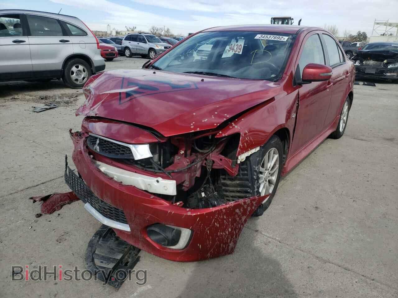 2016 MITSUBISHI LANCER - VIN: JA32U2FU7GU005135 - Фото 2