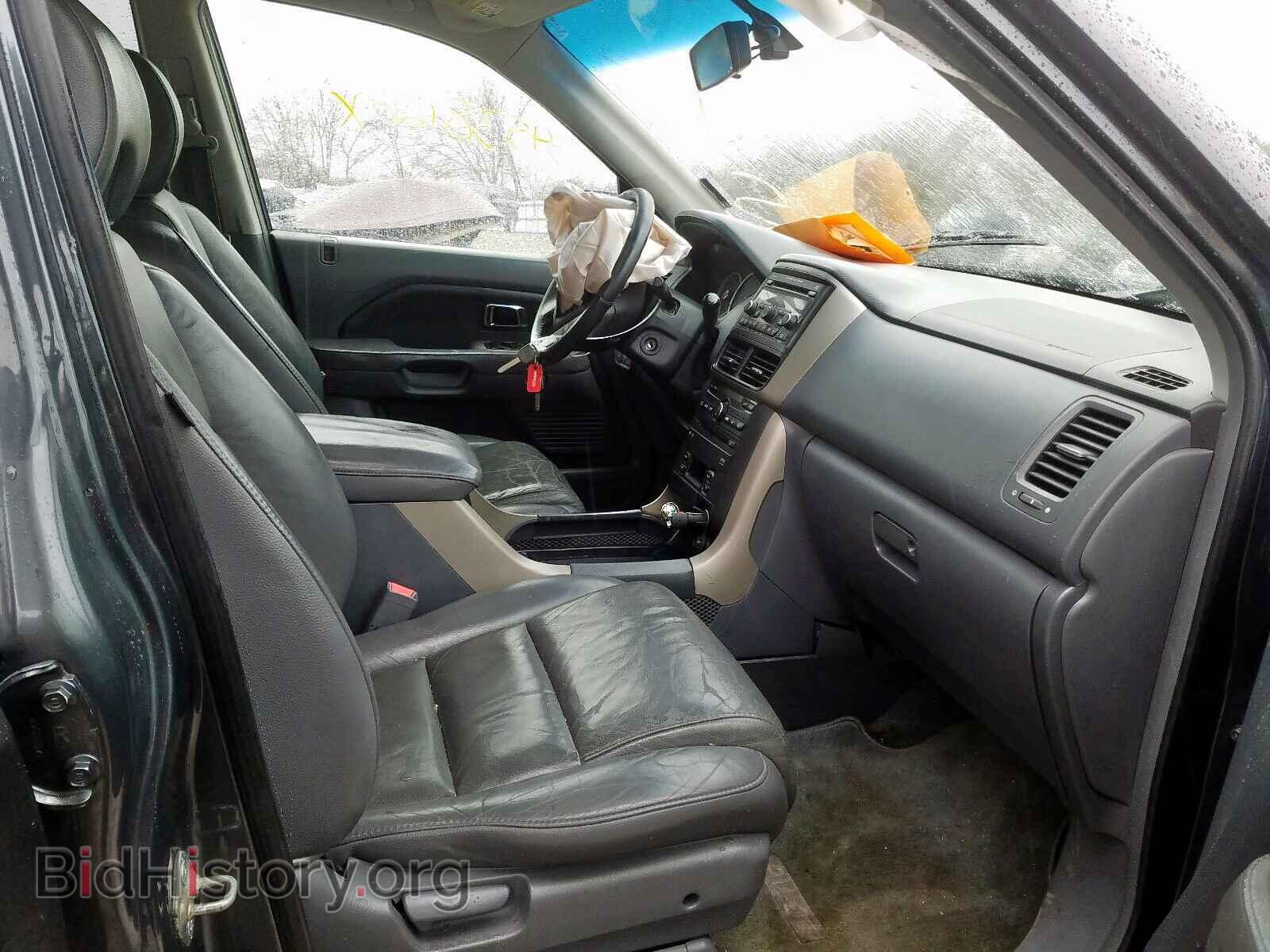 2006 HONDA PILOT - VIN: 2HKYF18696H551765 - Фото 5
