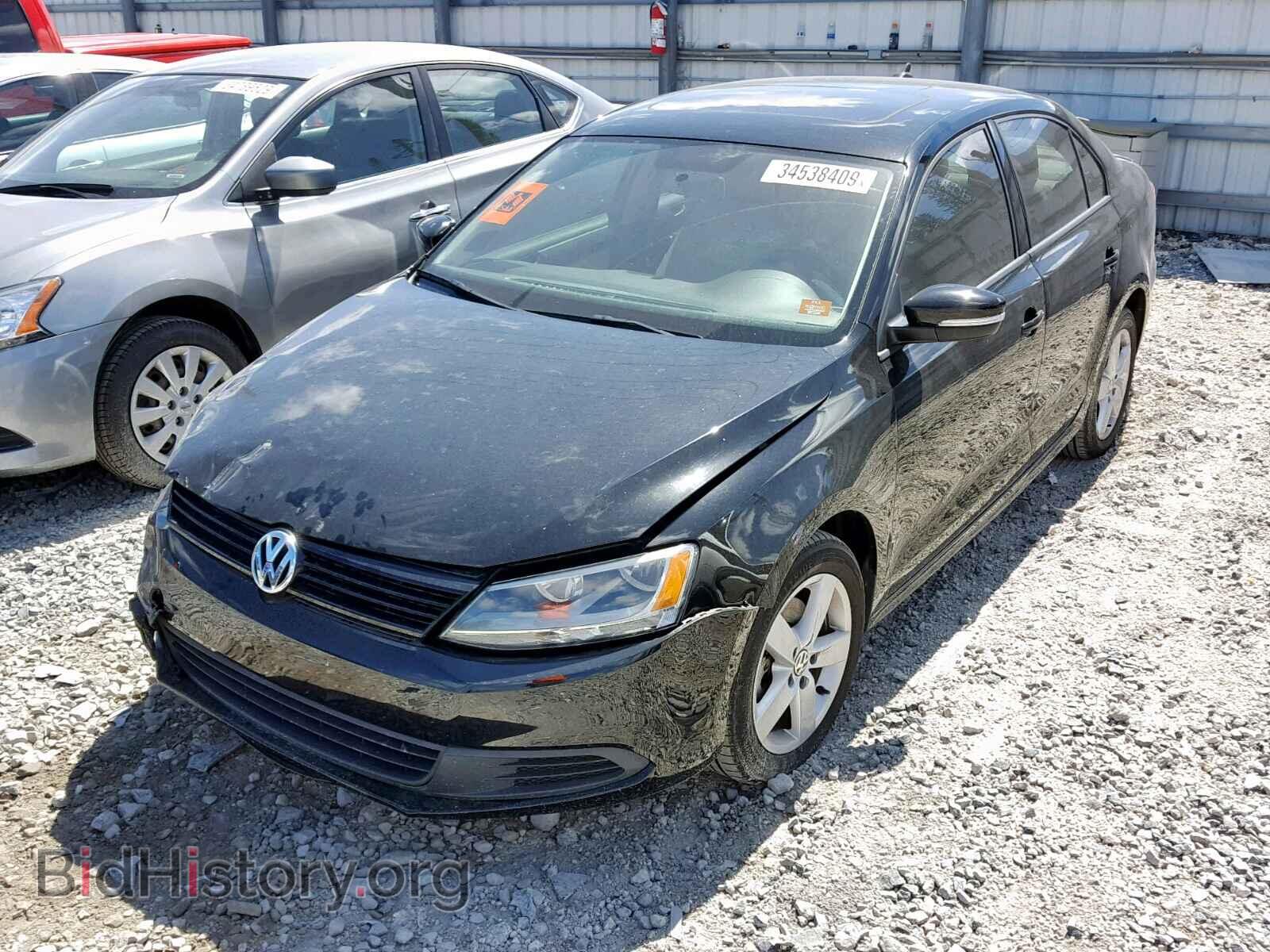 2012 VOLKSWAGEN JETTA - VIN: 3VWLL7AJXCM382783 - Фото 2