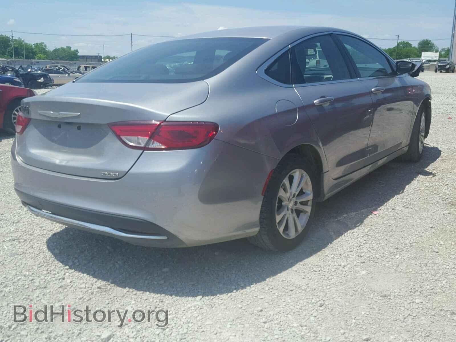 2015 CHRYSLER 200 - VIN: 1C3CCCABXFN556290 - Фото 4