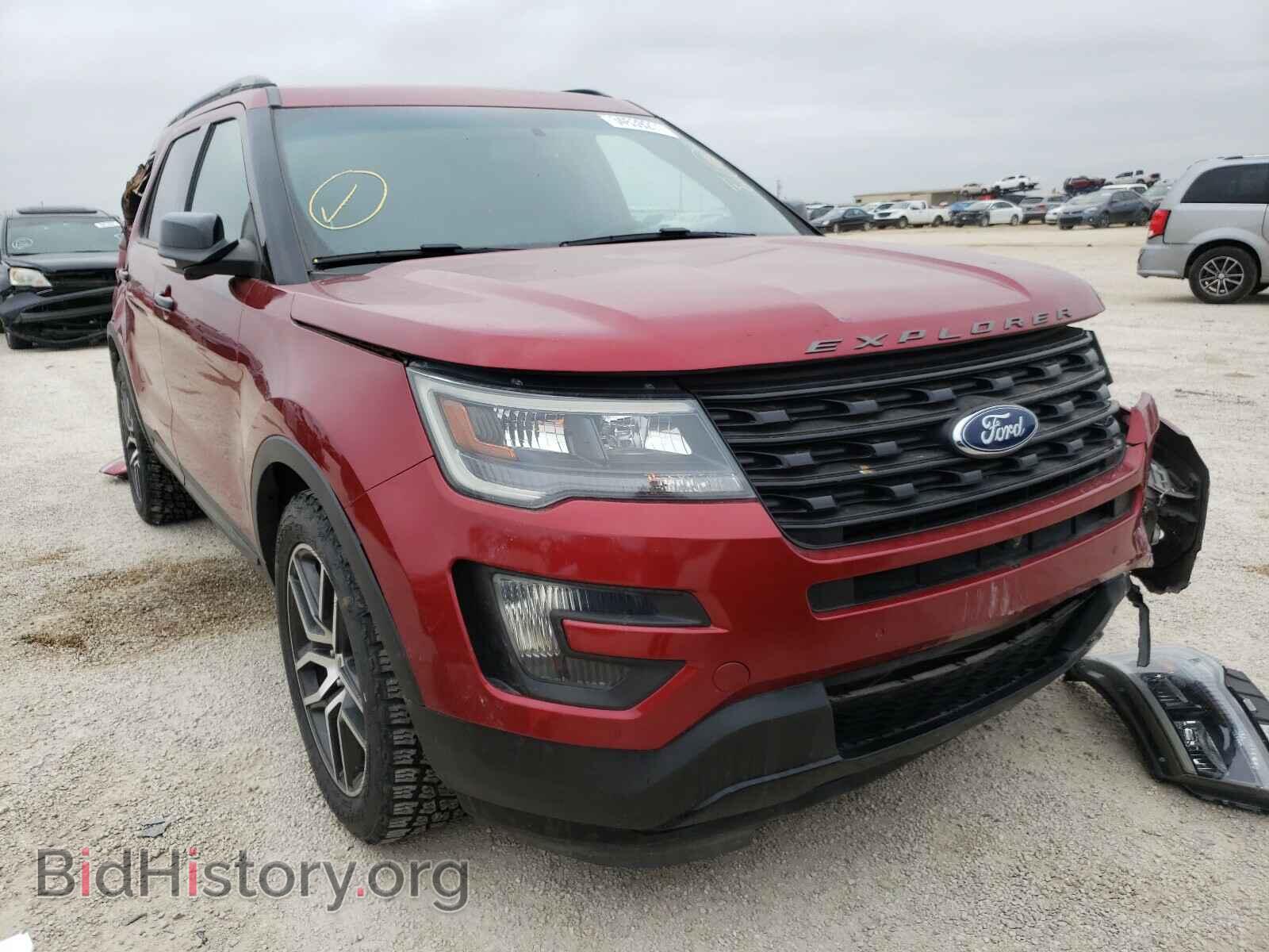 Фотография 1FM5K8GT5GGB06438 - FORD EXPLORER 2016