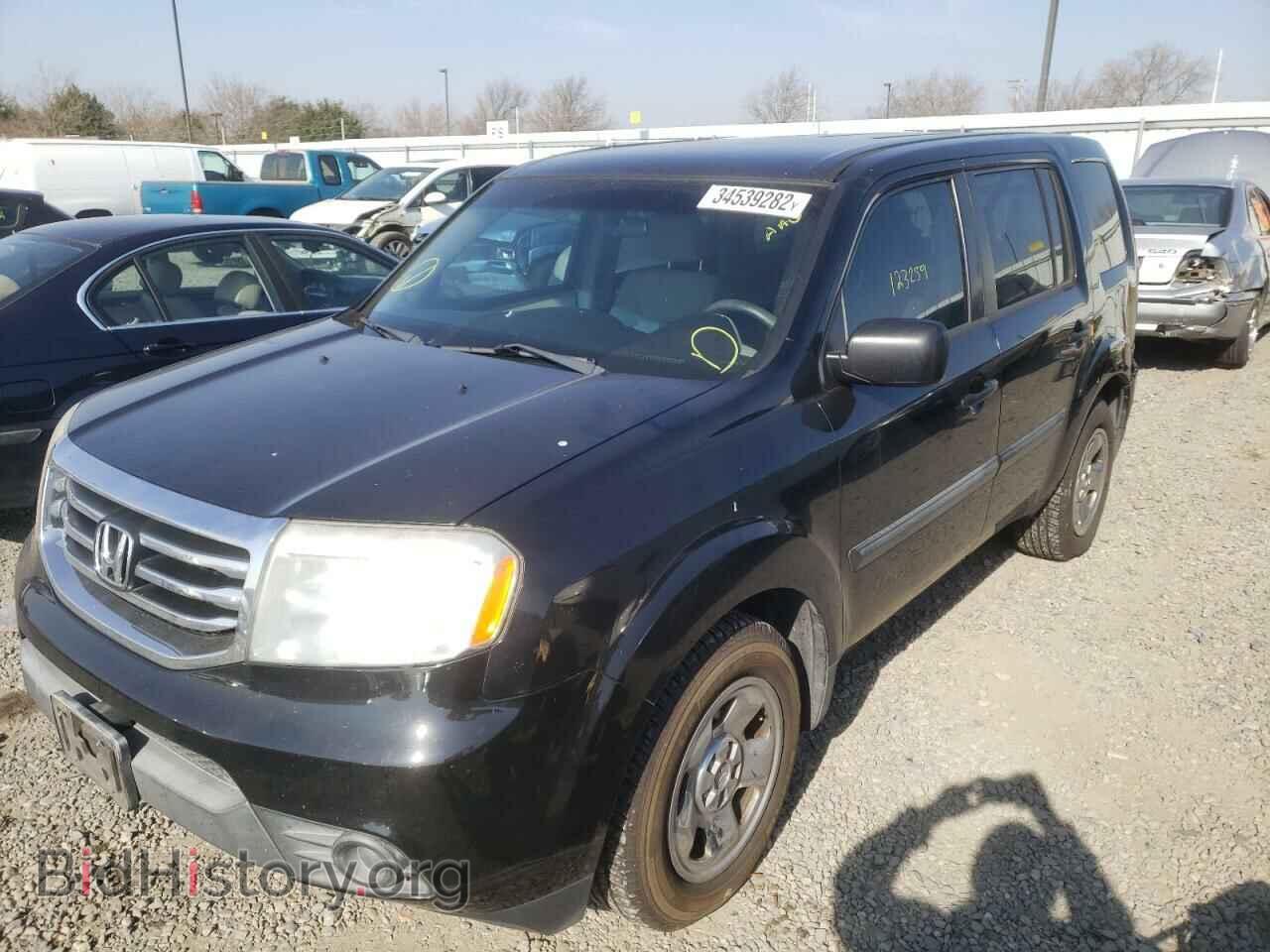 2012 HONDA PILOT - VIN: 5FNYF4H26CB065892 - Фото 2