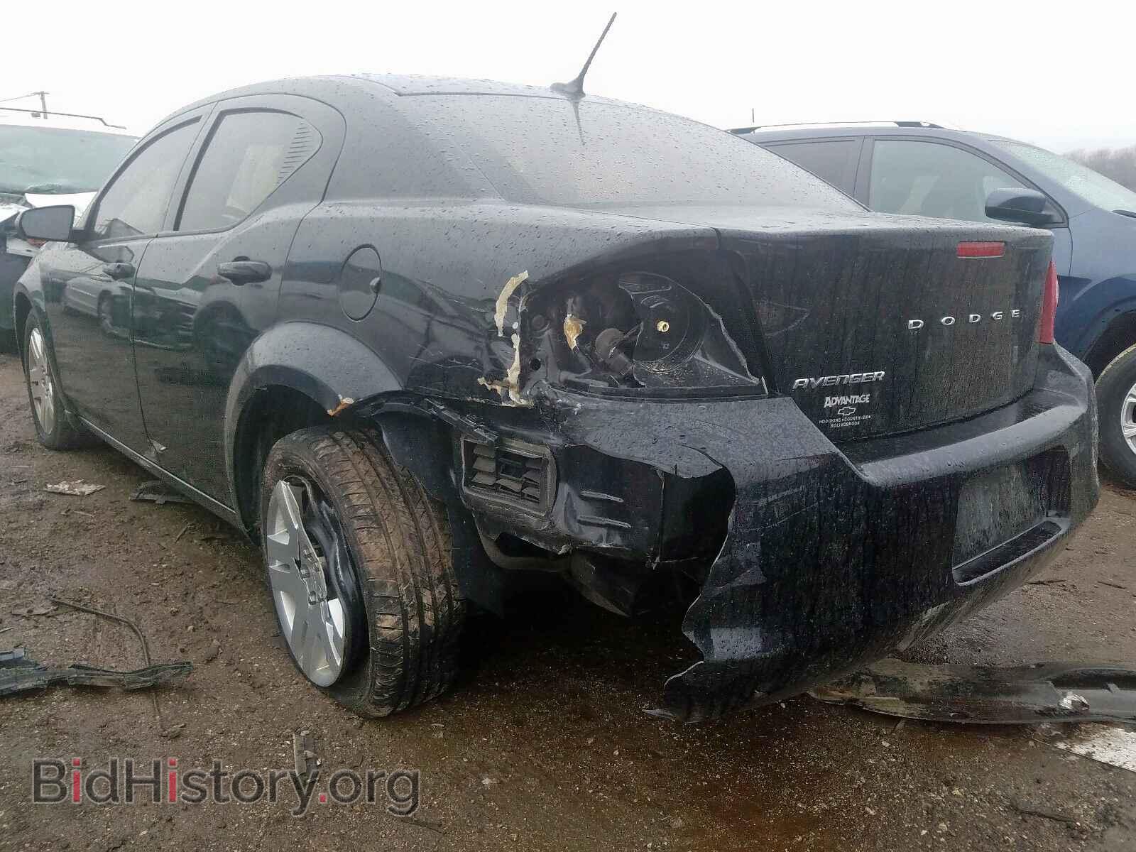 2013 DODGE AVENGER - VIN: 1C3CDZAB9DN725678 - Фото 3