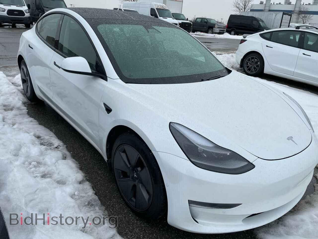 Photo 5YJ3E1EA4MF914734 - TESLA MODEL 3 2021