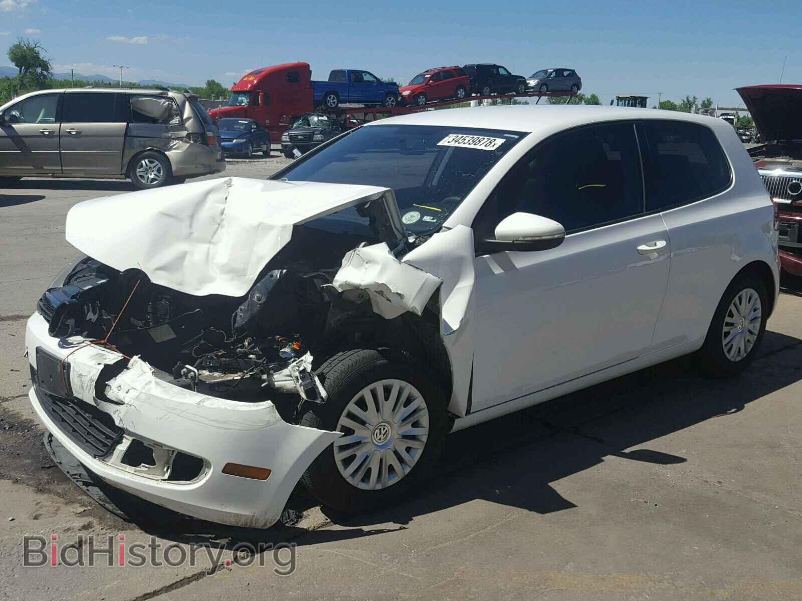 2013 VOLKSWAGEN GOLF - VIN: WVWBB7AJ0DW033201 - Фото 2