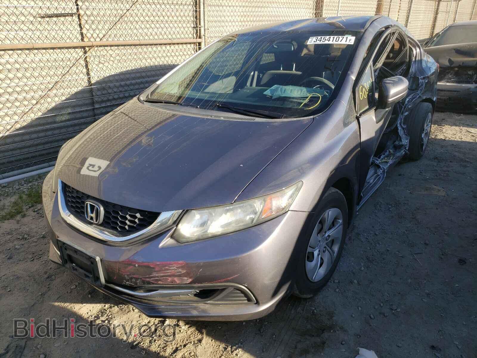 2015 HONDA CIVIC - VIN: 19XFB2F59FE245513 - Фото 2