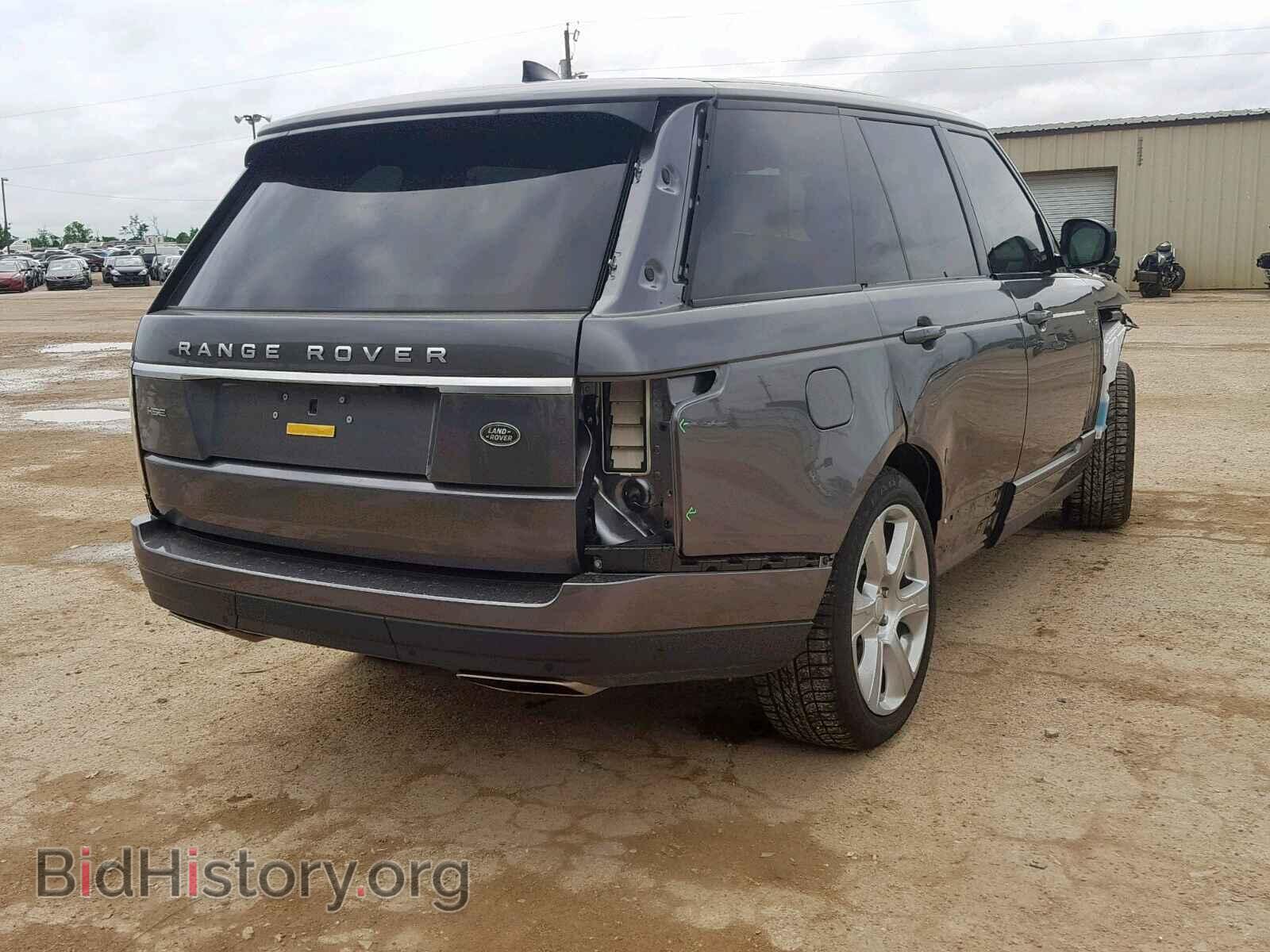 2019 LAND ROVER RANGE ROVE - VIN: SALGS2SVXKA533654 - Фото 4